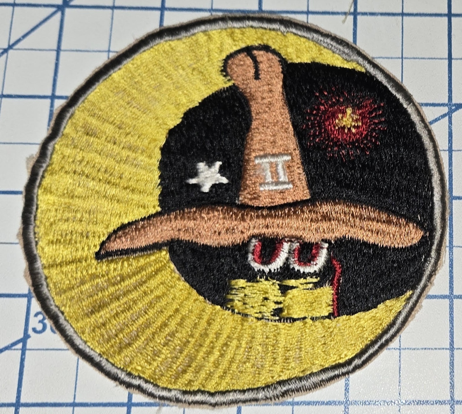 Vietnam War PHANTOM II F-4 497th Fighter Squadron USAF US Air Force Cloth Patch Vietnam War PHANTOM II F-4 497th Fighter Squadron USAF US Air Force Cloth Patch