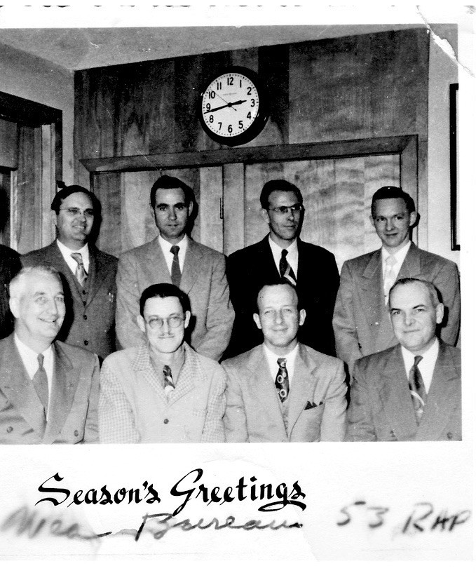 RARE FIND - HISTORIC HAND-Written Weather Bureau Before It Was NWS PHOTOGRAPH