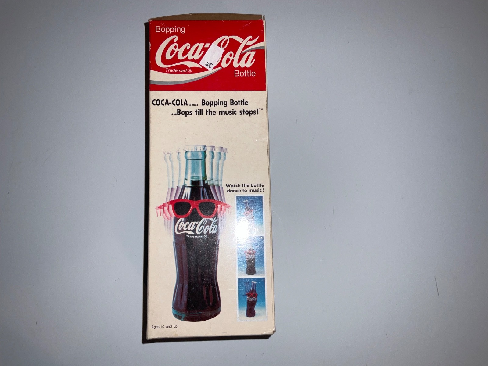 1991 Takara Coca-Cola Bopping Dancing Bottle In Original Sealed Box Never Opened