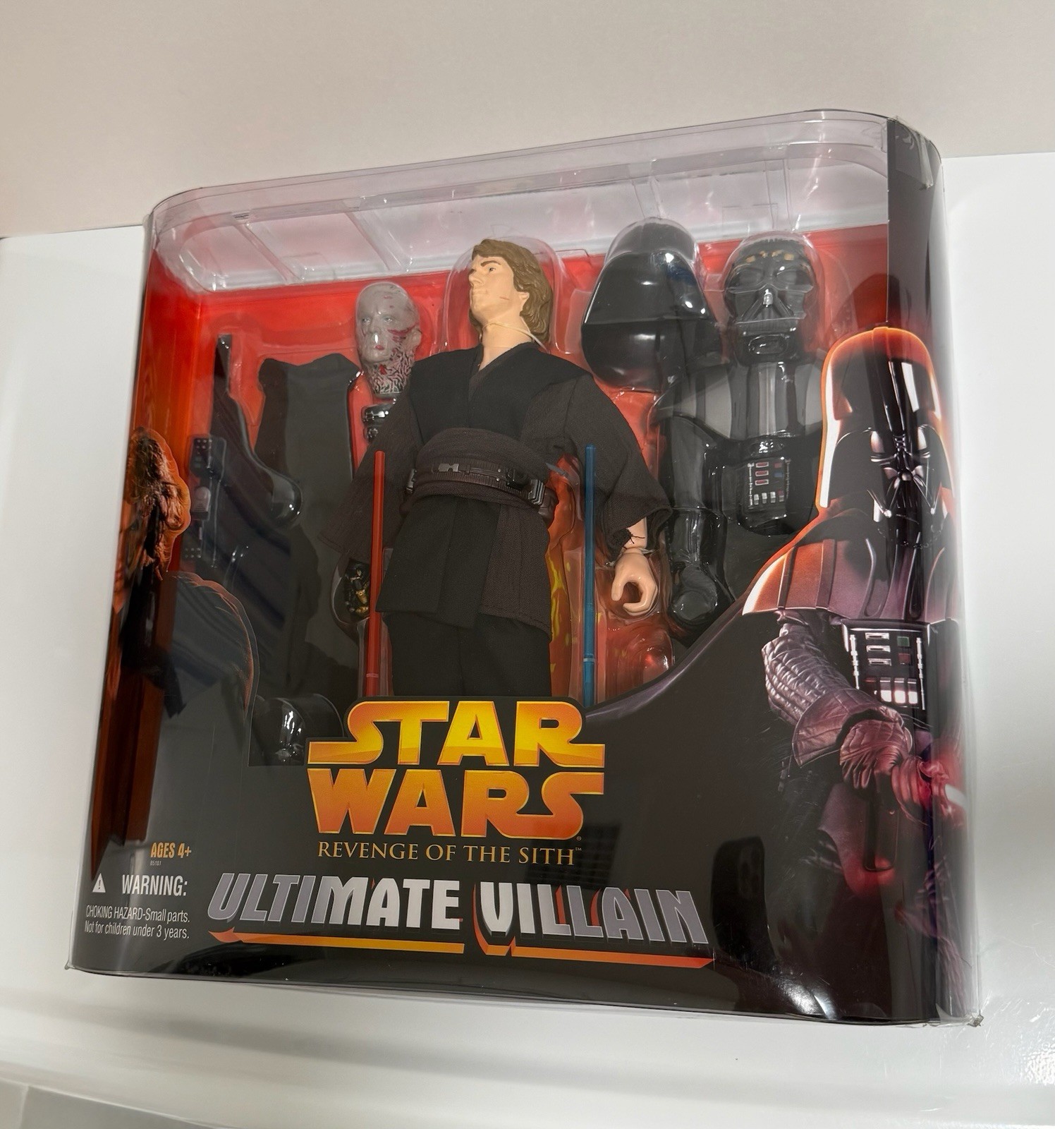 Star Wars Revenge of the Sith Ultimate Villain Anakin Darth Vader 12" NIB Hasbro Star Wars Revenge of the Sith Ultimate Villain Anakin Darth Vader 12" NIB Hasbro