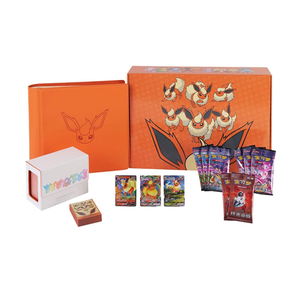 Pokemon Simplified Chinese Eevee Evolution Gift Box Vaporeon Jolteon Flareon Pokemon Simplified Chinese Eevee Evolution Gift Box Vaporeon Jolteon Flareon