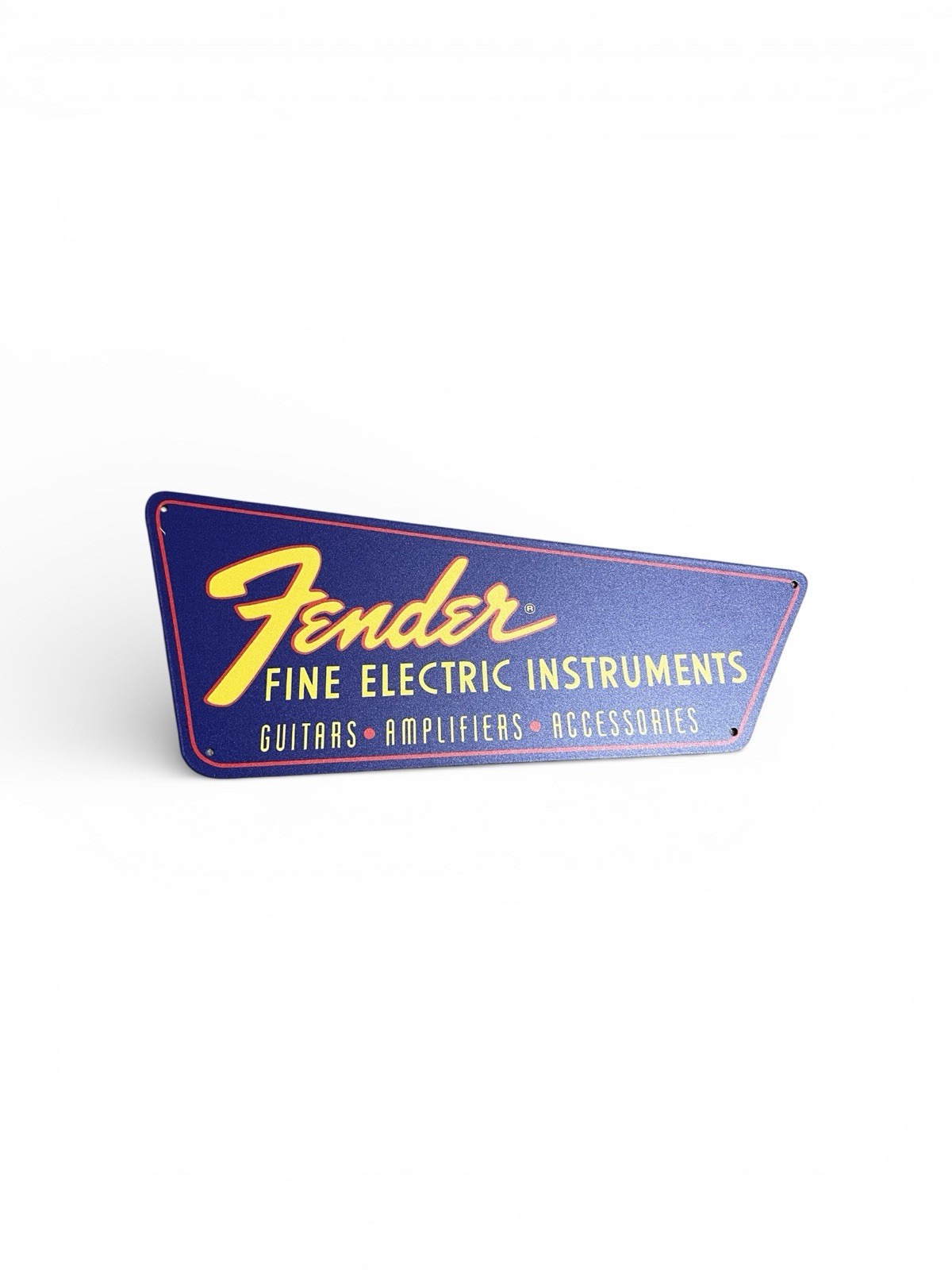 New Fender Musical Instruments Reissue Sign Blue New Fender Musical Instruments Reissue Sign Blue