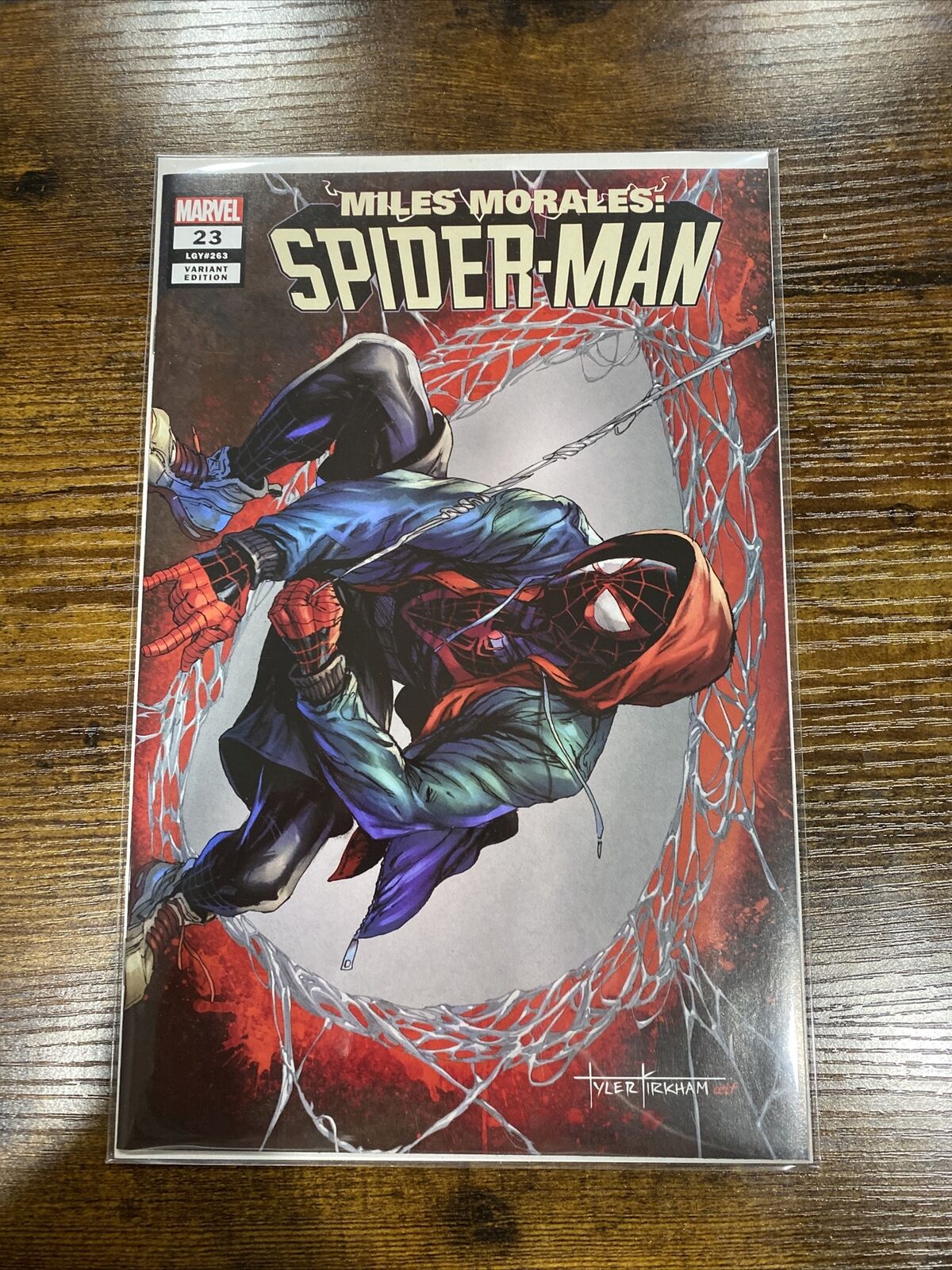 Miles Morales Spider-Man #23 * NM+ * Tyler Kirkham Trade Dress Variant 🔥🔥
