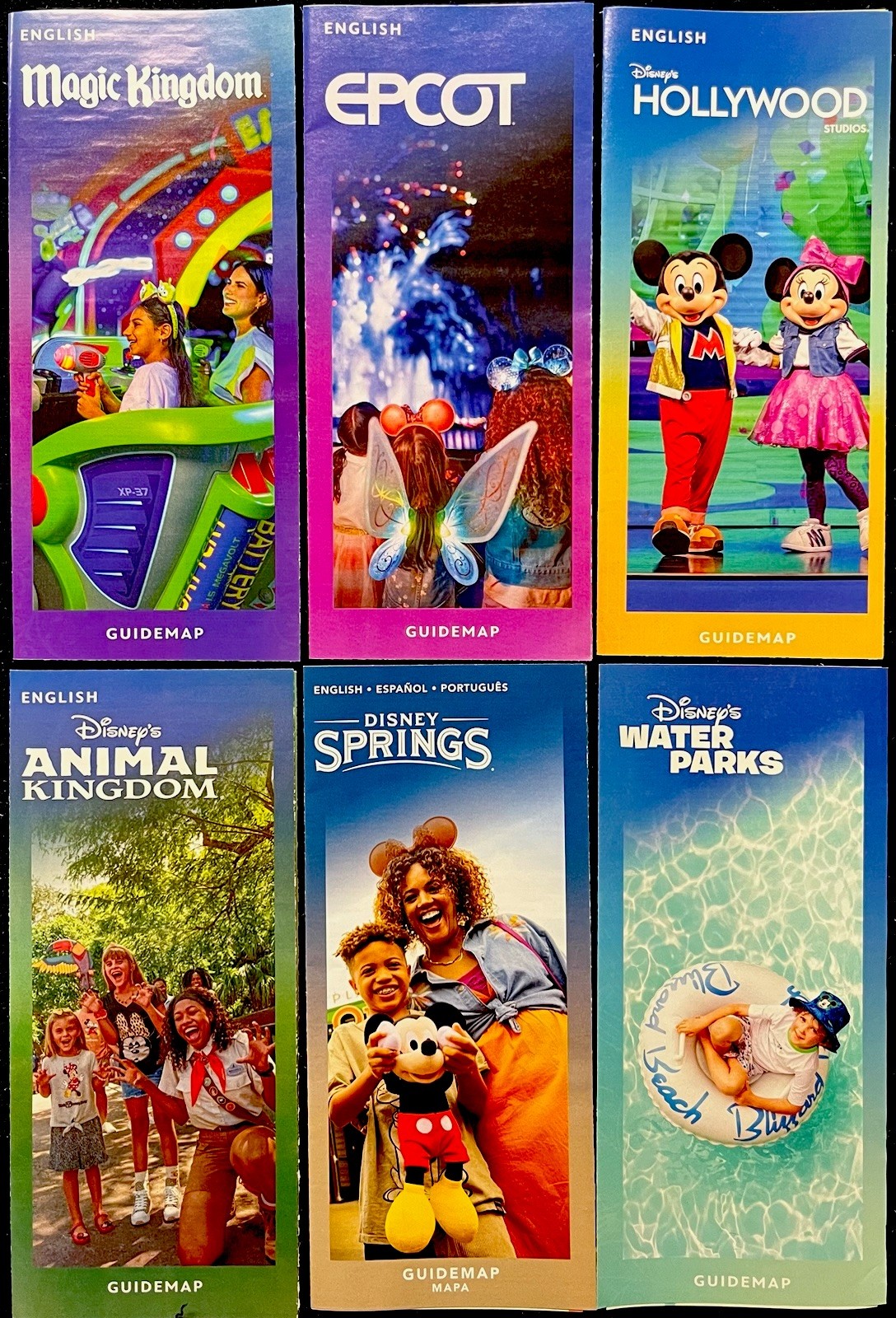 NEW 2026 Walt Disney World Guide Maps-6 Maps You Choose the Combination. NEW 2026 Walt Disney World Guide Maps-6 Maps You Choose the Combination.