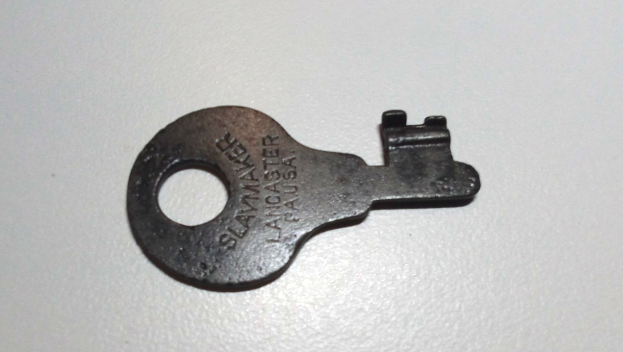 Slaymaker Vintage Key Lancaster PA Slaymaker Vintage Key Lancaster PA