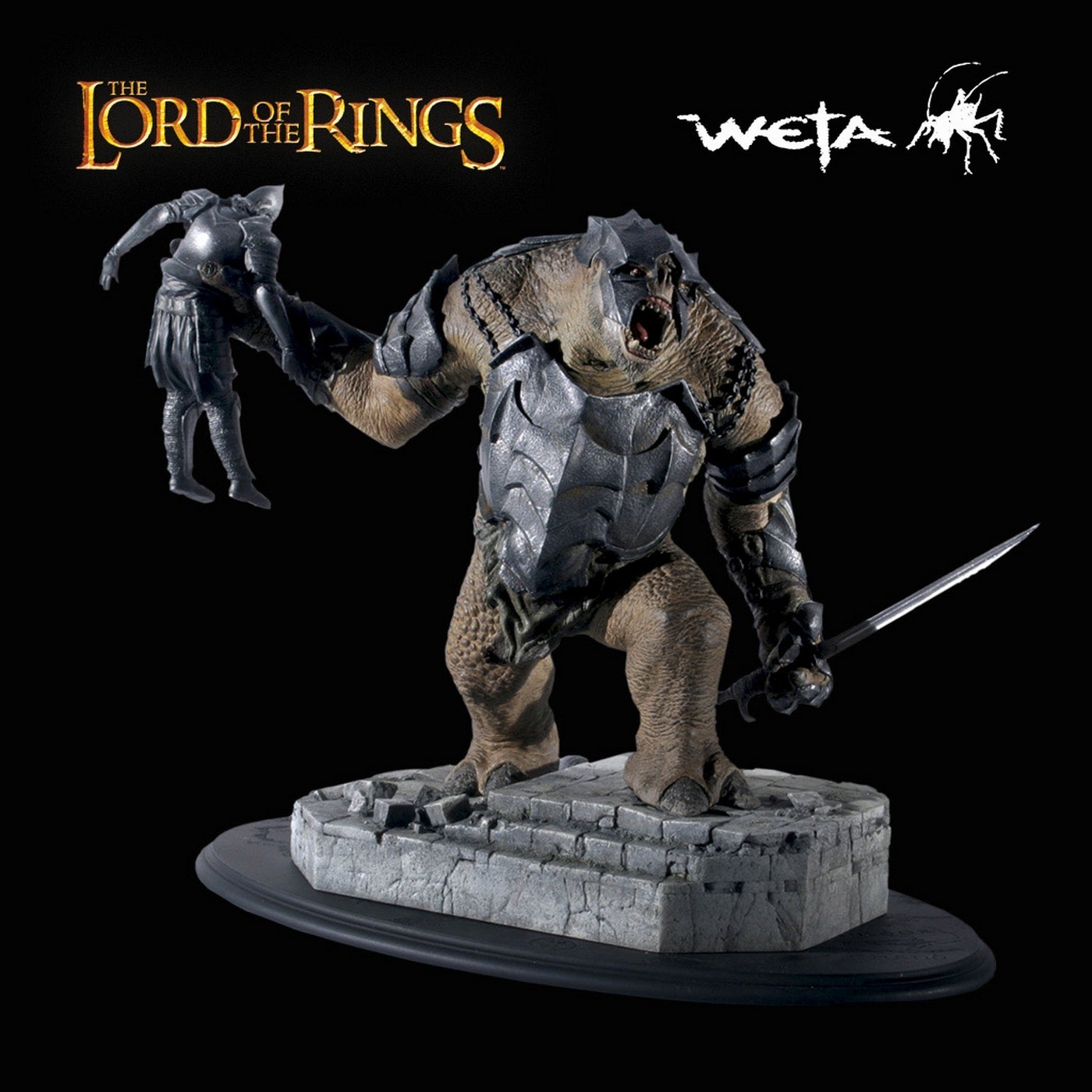 Sideshow Weta Lord of the Rings ROTK Battle Troll of Mordor Statue - NEW / MIB Sideshow Weta Lord of the Rings ROTK Battle Troll of Mordor Statue - NEW / MIB