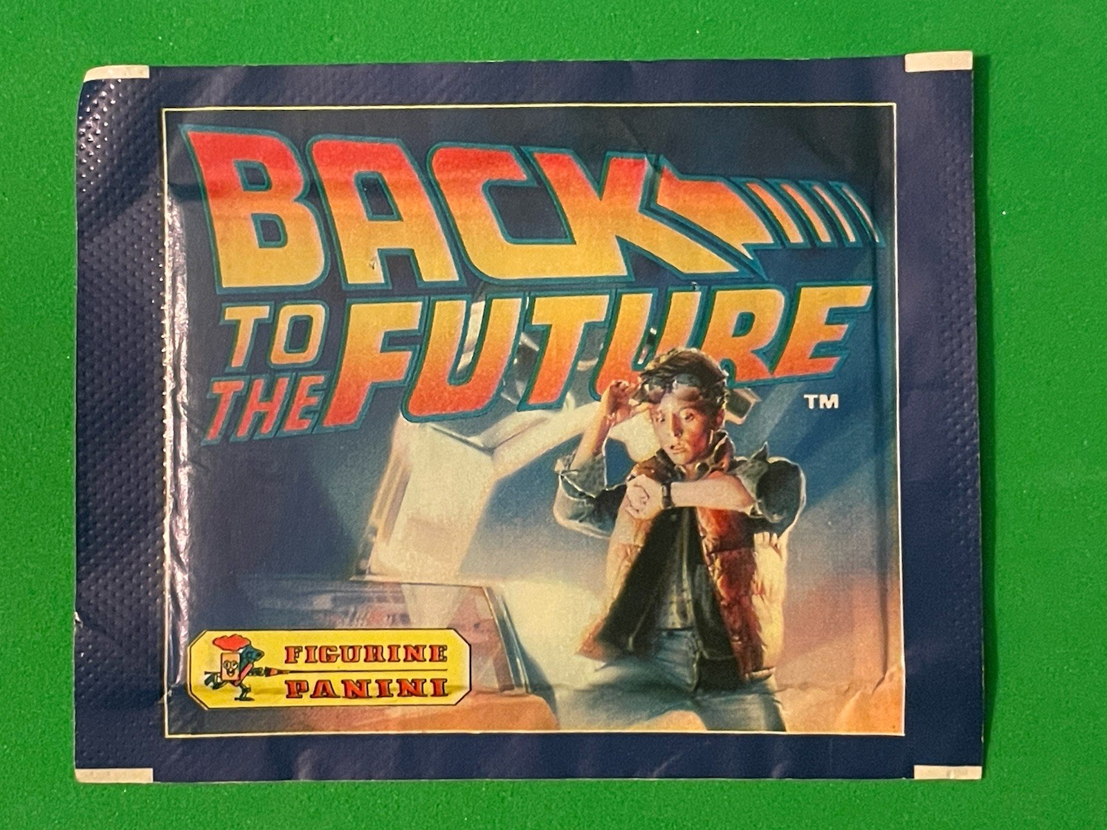 1985 Back To The Future Panini Sticker Card Pack Michael J. Fox Rookie RC RARE
