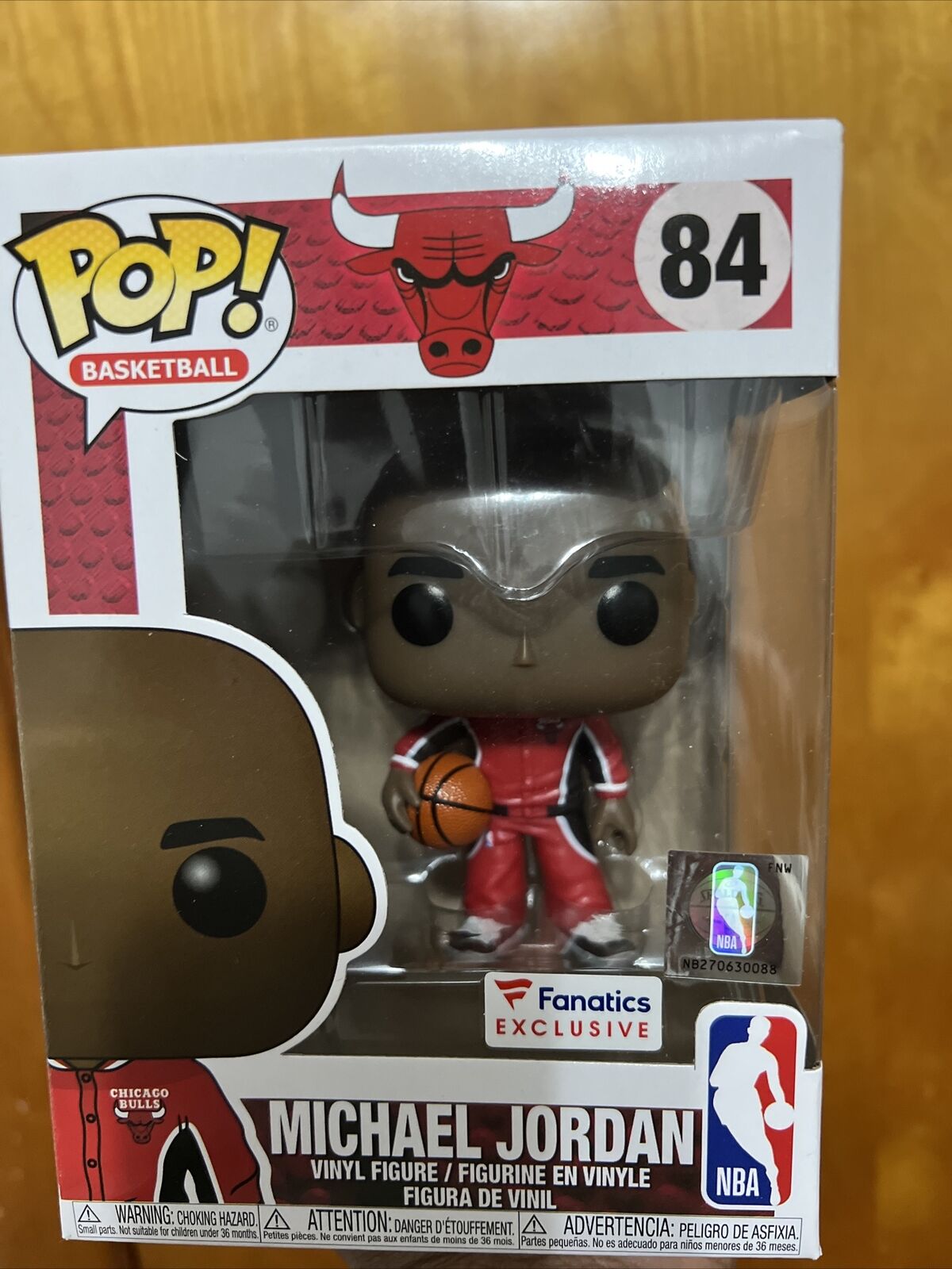 Funko Michael Jordan Chicago Bulls Warm Figure - FUN42176