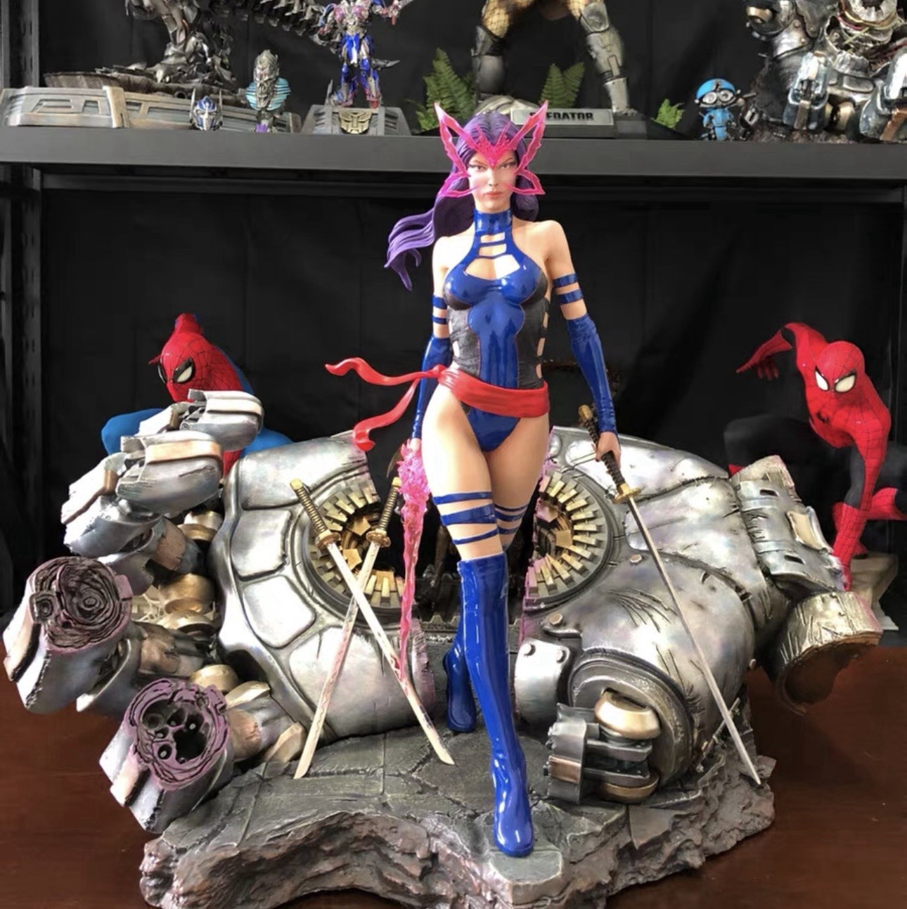 Custom LL 1/4 Psylocke Statue Custom LL 1/4 Psylocke Statue