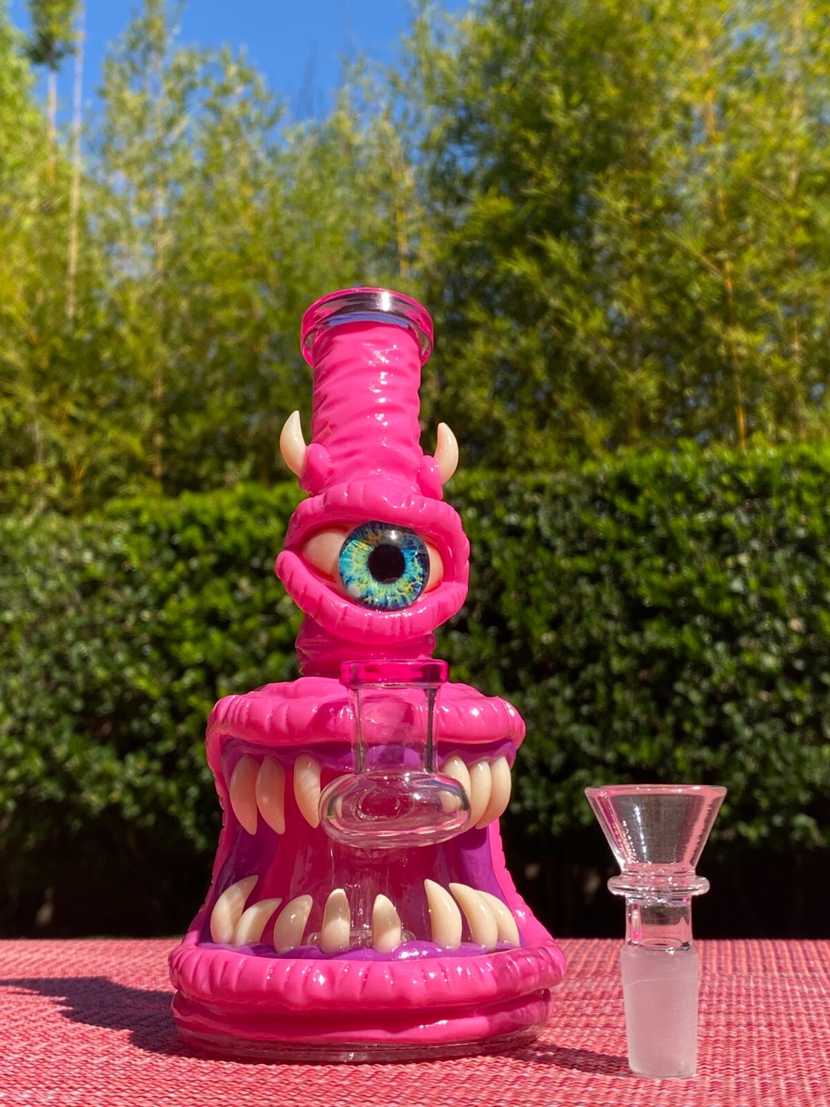 7" Premium Hookah Glass Water Pipe Bong Bubbler W/ Percolator 7" Premium Hookah Glass Water Pipe Bong Bubbler W/ Percolator