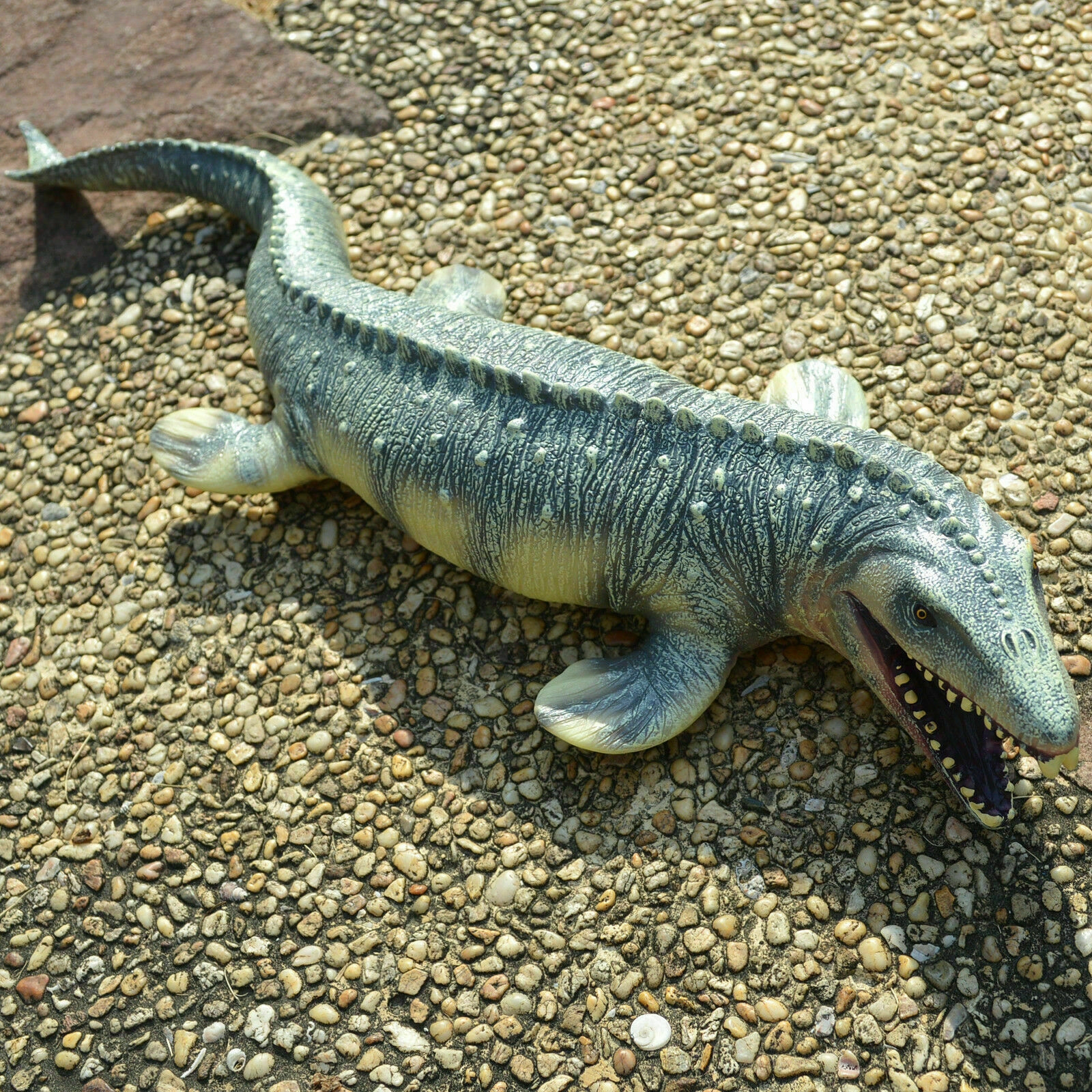 18" Jurassic Realistic Mosasaurus Dinosaur Dino Figure Figurine Kids Toy Gift 18" Jurassic Realistic Mosasaurus Dinosaur Dino Figure Figurine Kids Toy Gift