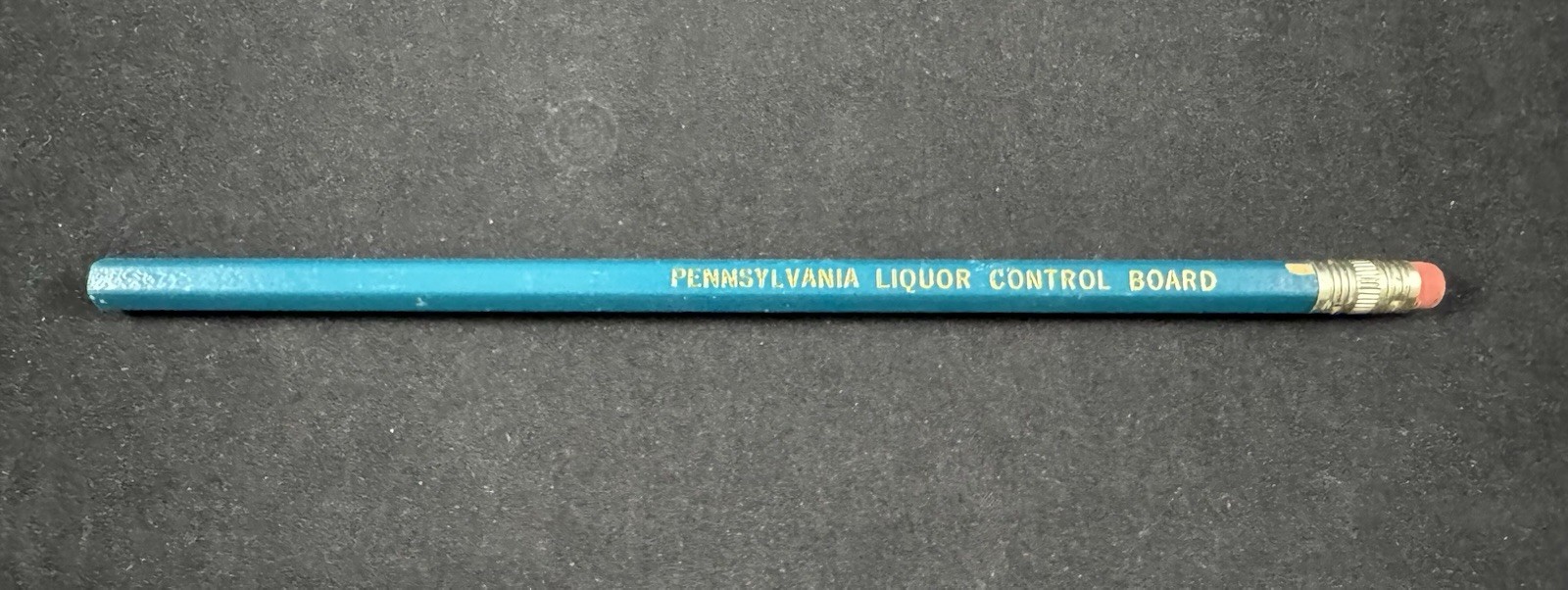 Vintage Pennsylvania Liquor Control Board "It's Illegal To Drink Alcohol" Pencil Vintage Pennsylvania Liquor Control Board "It's Illegal To Drink Alcohol" Pencil