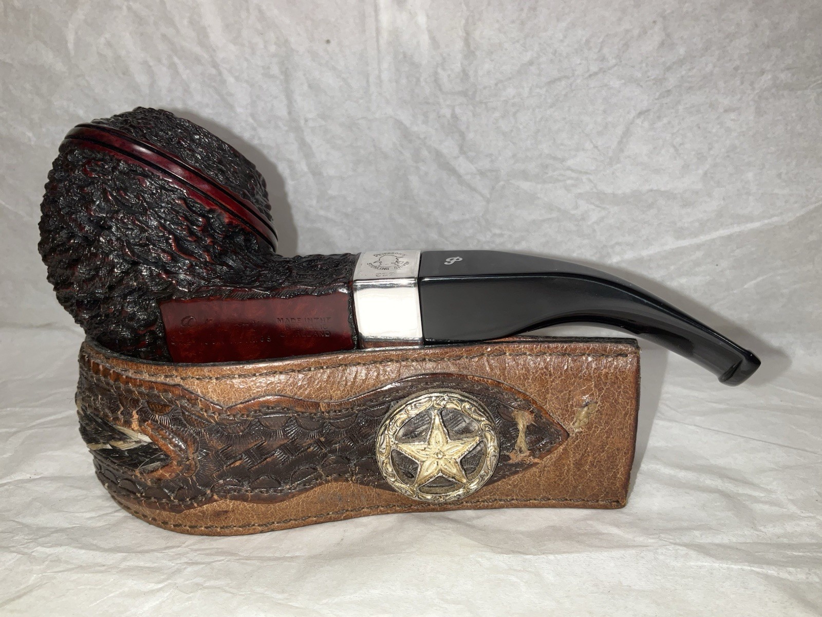 Estate Peterson Sherlock Holmes, Sterling Silver,1990, Professional Restoration Estate Peterson Sherlock Holmes, Sterling Silver,1990, Professional Restoration