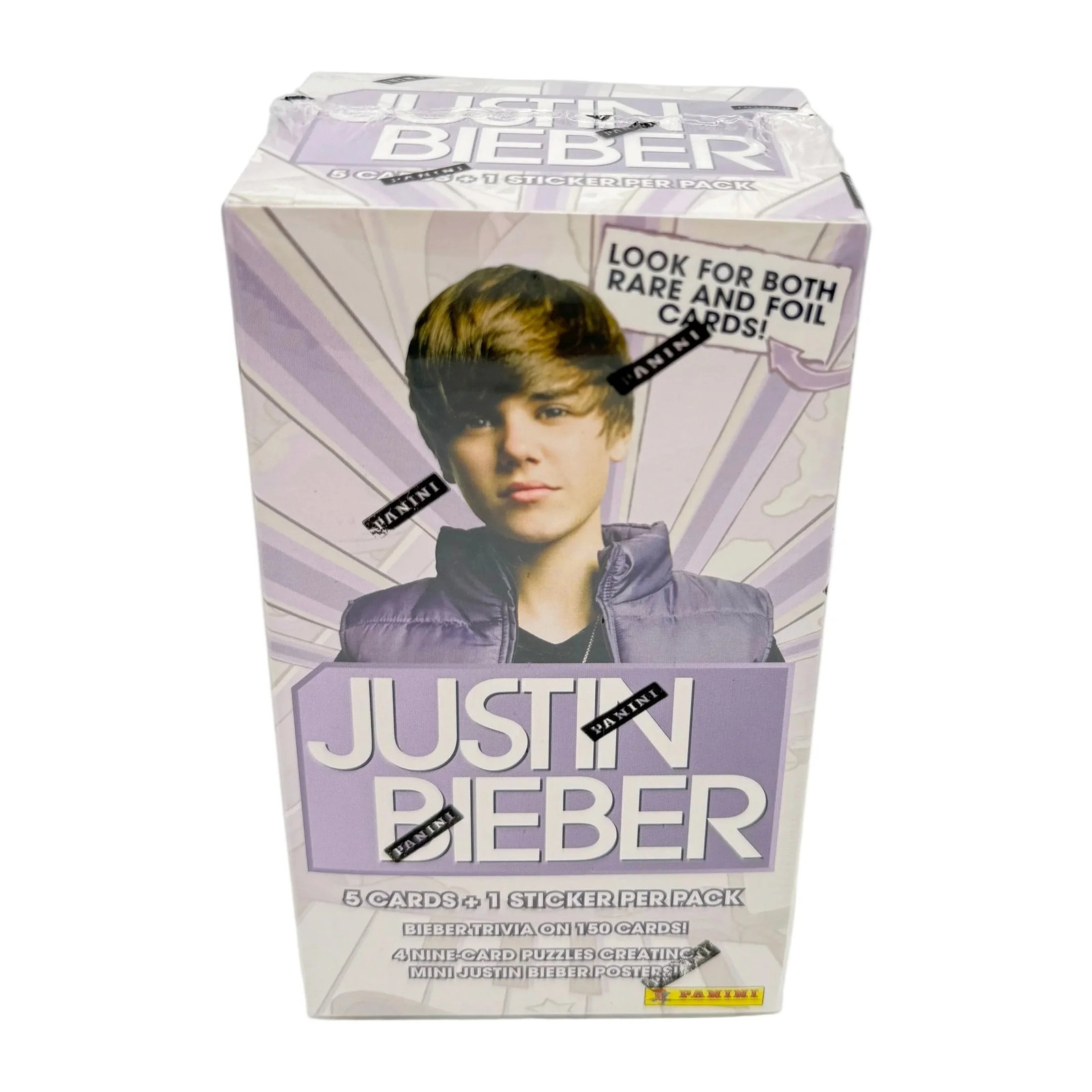 2010 Panini Justin Bieber Blaster Box Factory Sealed 2010 Panini Justin Bieber Blaster Box Factory Sealed