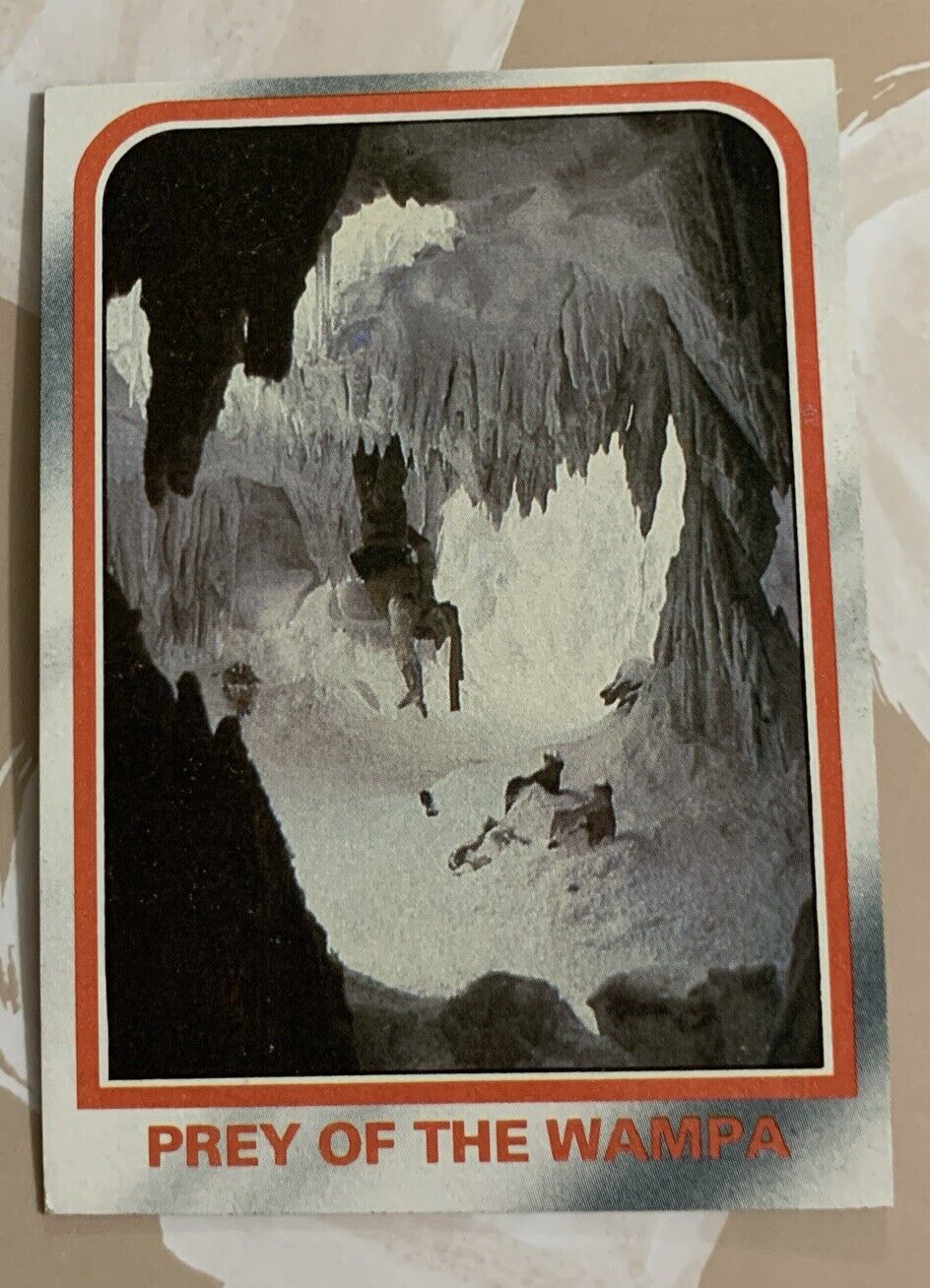 1980 Topps Star Wars The Empire Strikes Back #20 “Prey Of Wampa” Card