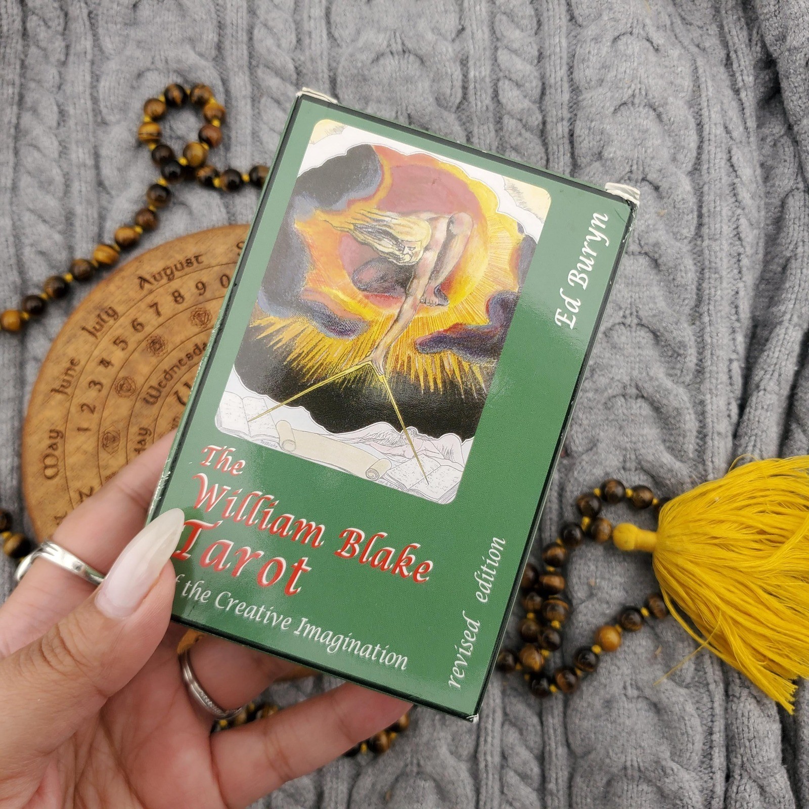 The William Blake Tarot 78 Card Complete Deck Revised Edition 2010 Ed Buryn