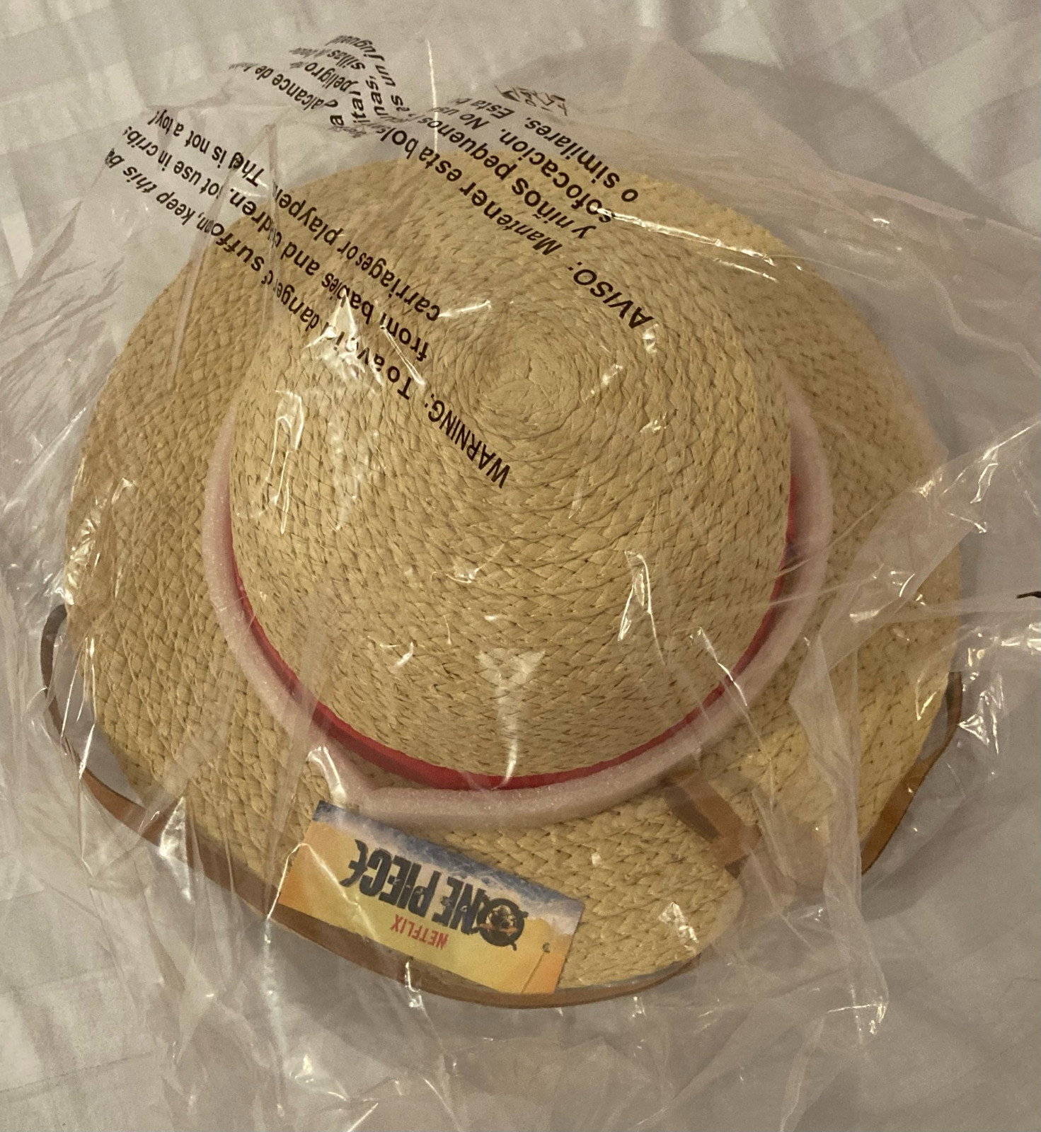 Anime Expo AX 2023 One Piece Live Action Netflix Official Luffy Straw Hat - NEW
