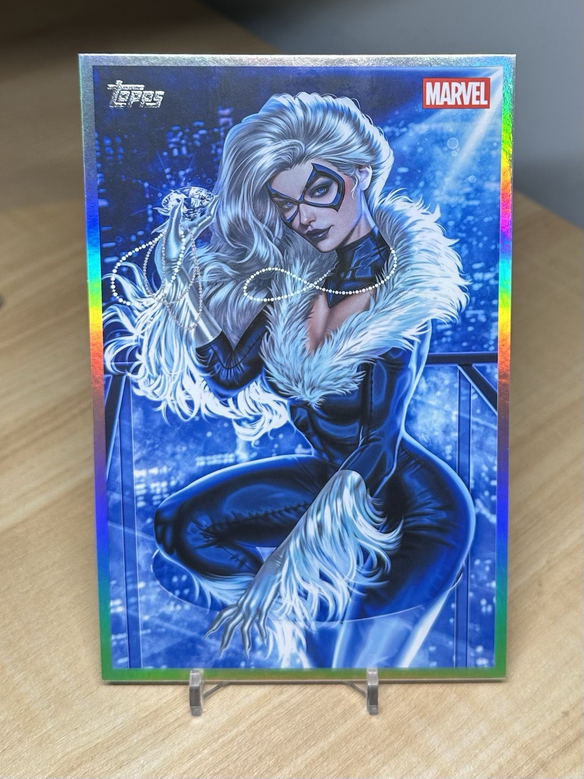 2026 Topps Marvel Vault BLACK CAT ORIGINALS BOX TOPPER ART #VO-01 Ariel Diaz