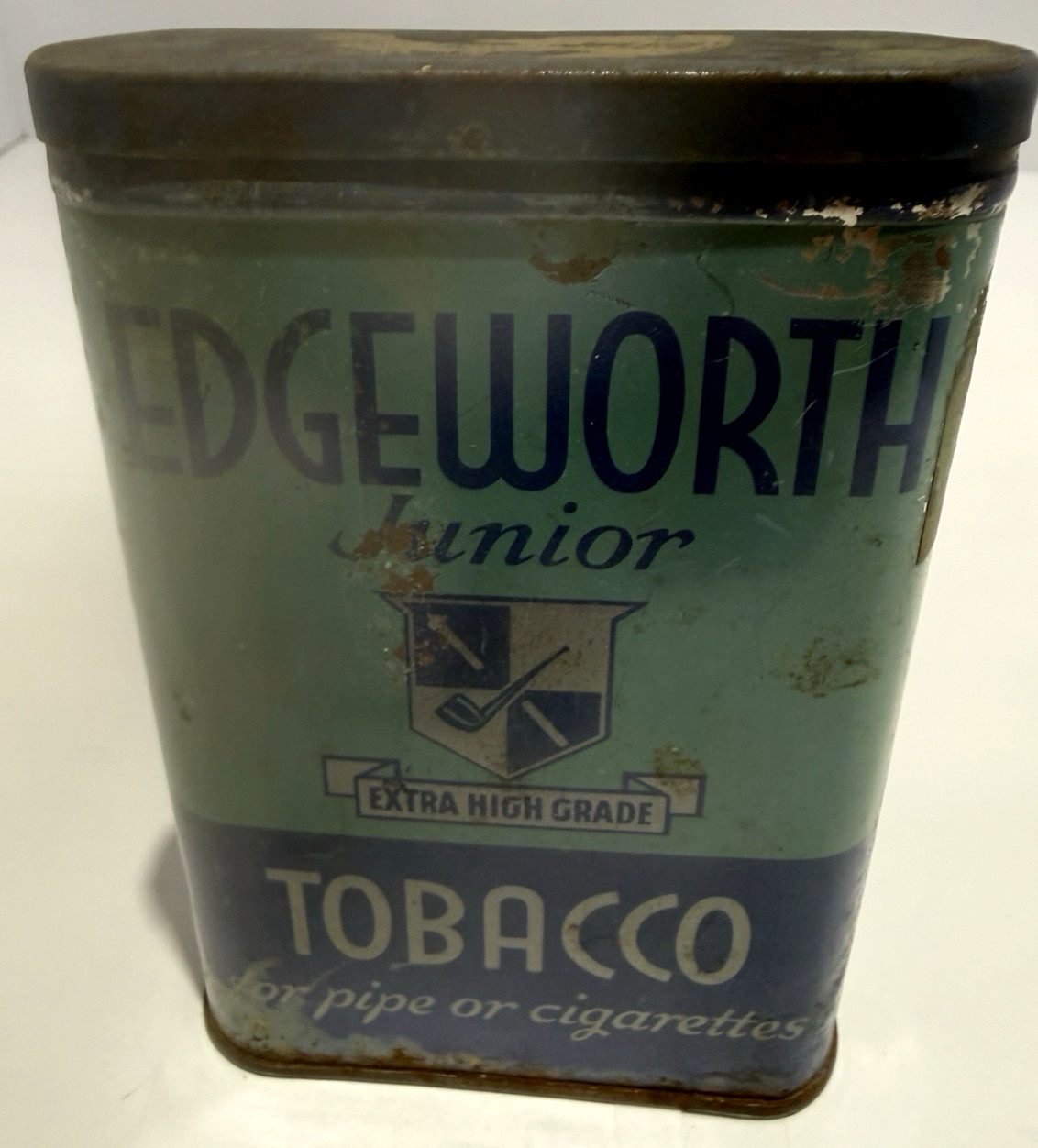 Vintage Edgeworth Junior Extra High Grade Advertising Empty Tobacco tin