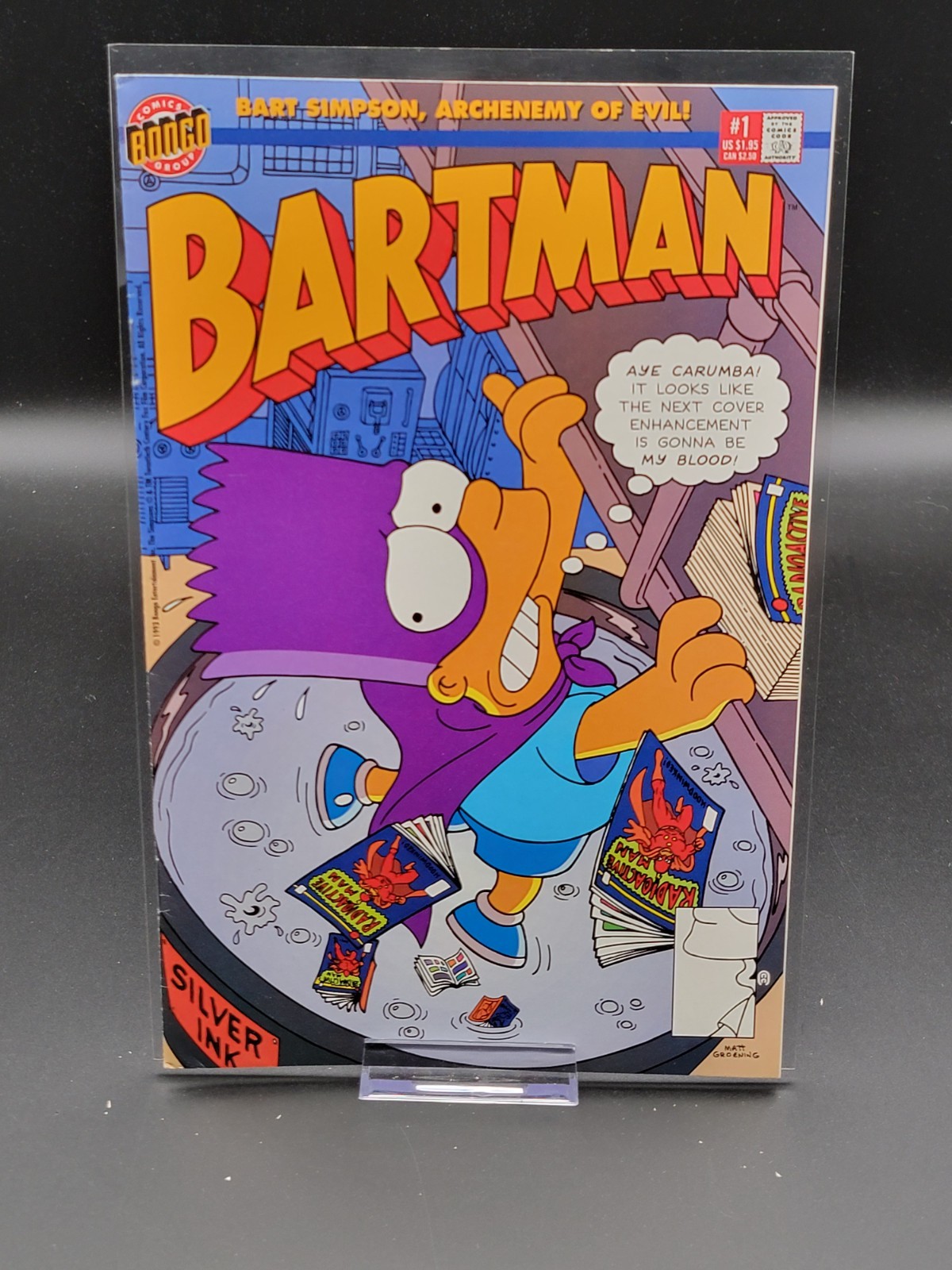 Bartman #1 Bartcode • Bongo • 1993