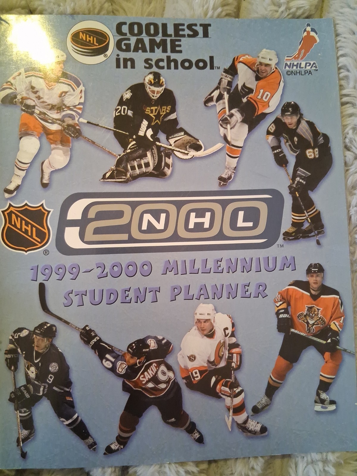 This is a vintage 1999-2000 NHL Millennium Student Planner This is a vintage 1999-2000 NHL Millennium Student Planner
