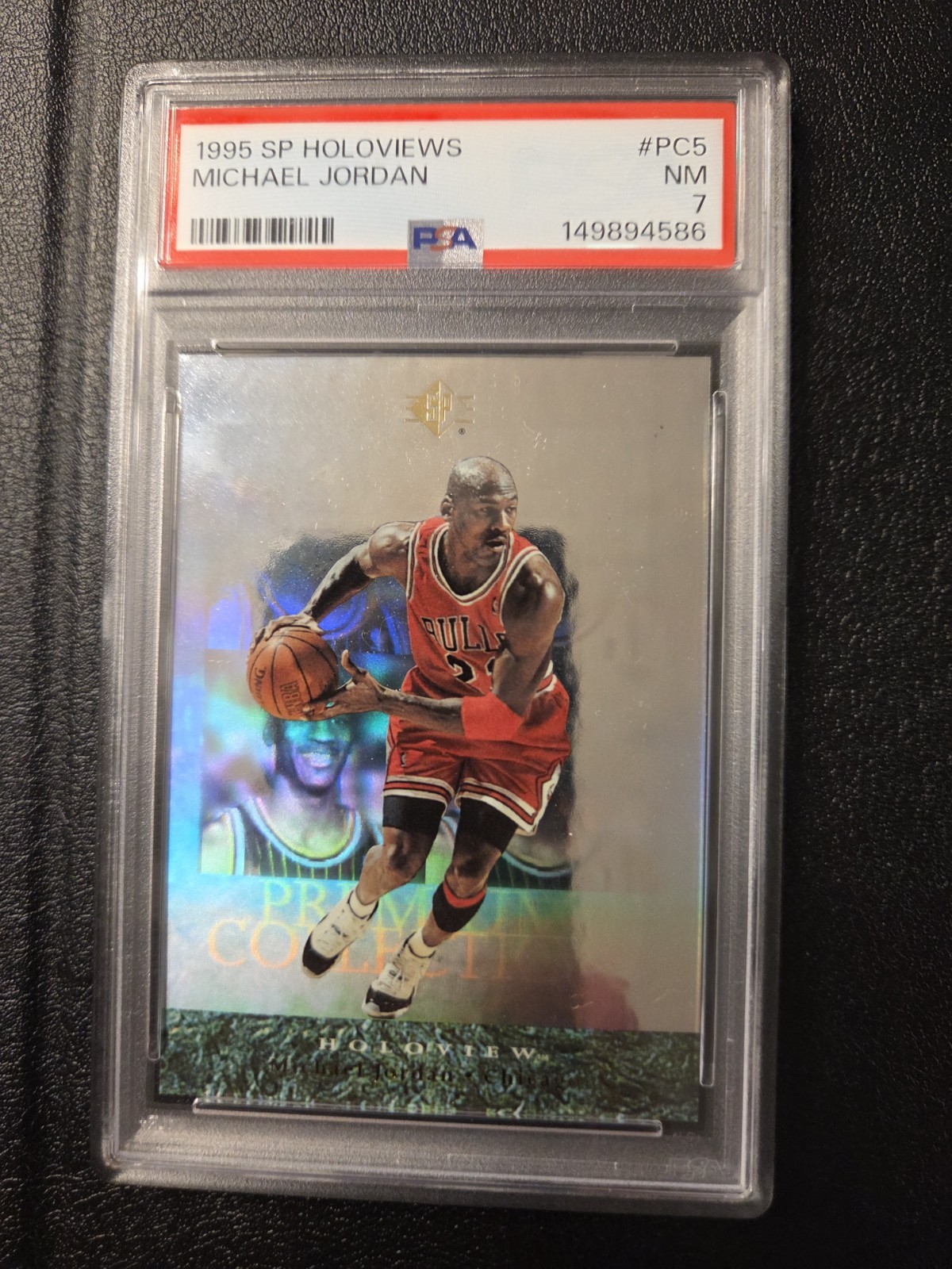 1995-96 SP HOLOVIEWS #PC5 MICHAEL JORDAN BGS 7