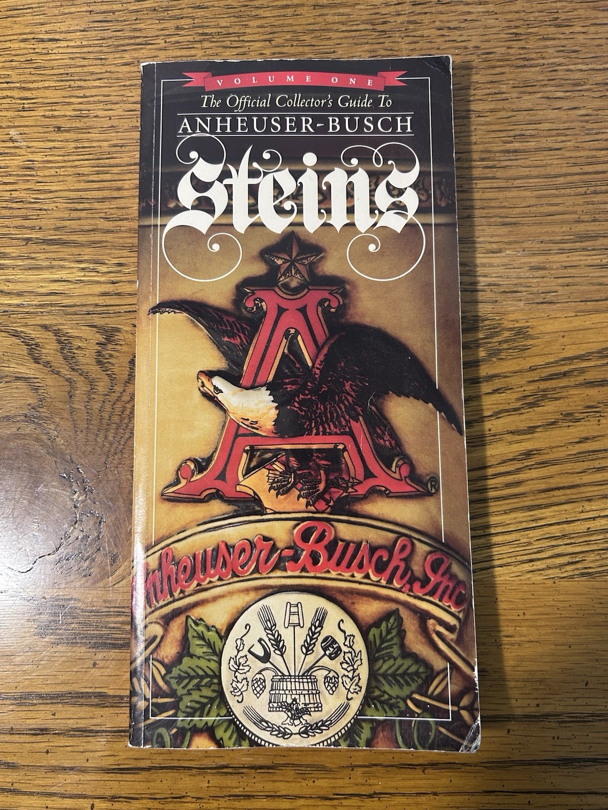 Vtg Anheuser Busch Steins Official Collectors Guide Book Vol 1 1993 Paperback Vtg Anheuser Busch Steins Official Collectors Guide Book Vol 1 1993 Paperback