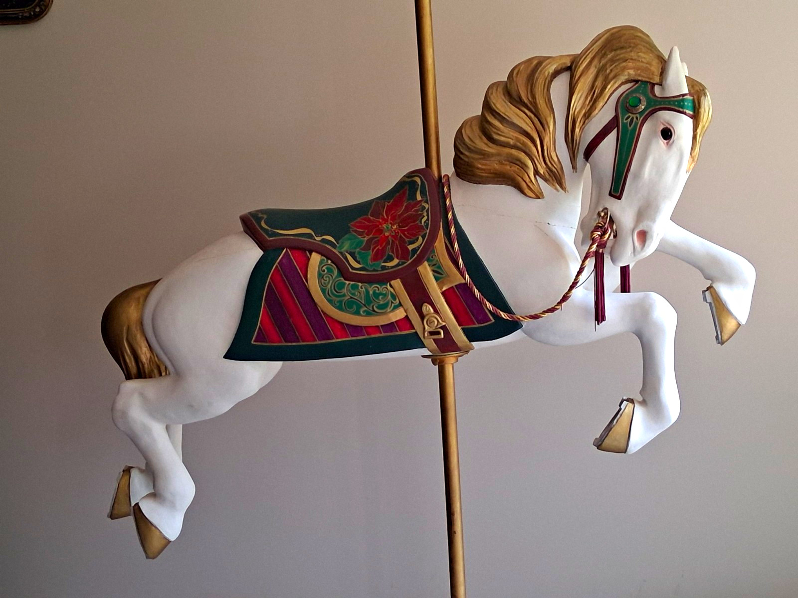 Full Size carousel horse by  Herschel and Spillman company. 1911-26