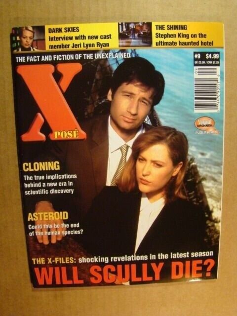 X-FILES XPOSE 9 - MULDER SCULLY CLONING ASTEROIDs HIGH GRADE