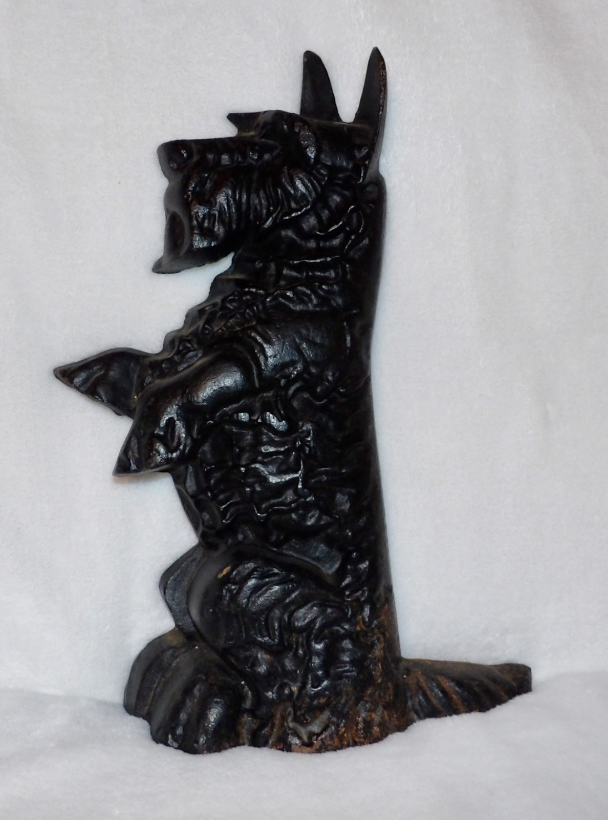 13.5" ANTIQUE VINTAGE c1940's SCOTTISH TERRIER SCOTTY DOG DOORSTOP 13.5" ANTIQUE VINTAGE c1940's SCOTTISH TERRIER SCOTTY DOG DOORSTOP