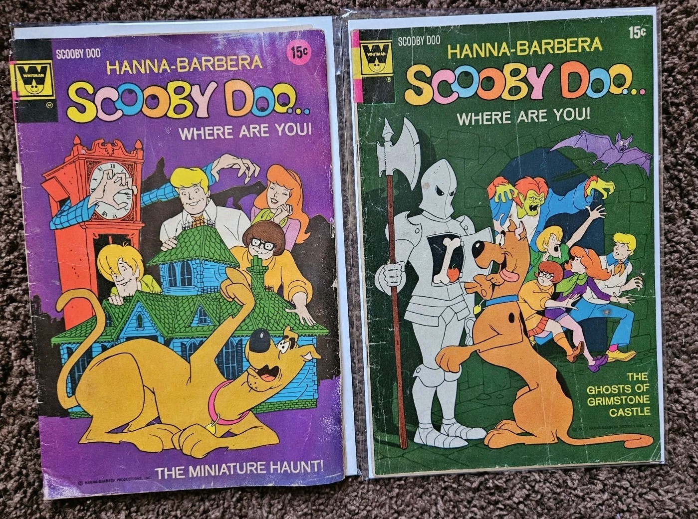 Lot Of 2 Scooby-Doo #10 And #13 Gold Key Comics Hanna-Barbera 1972 HTF