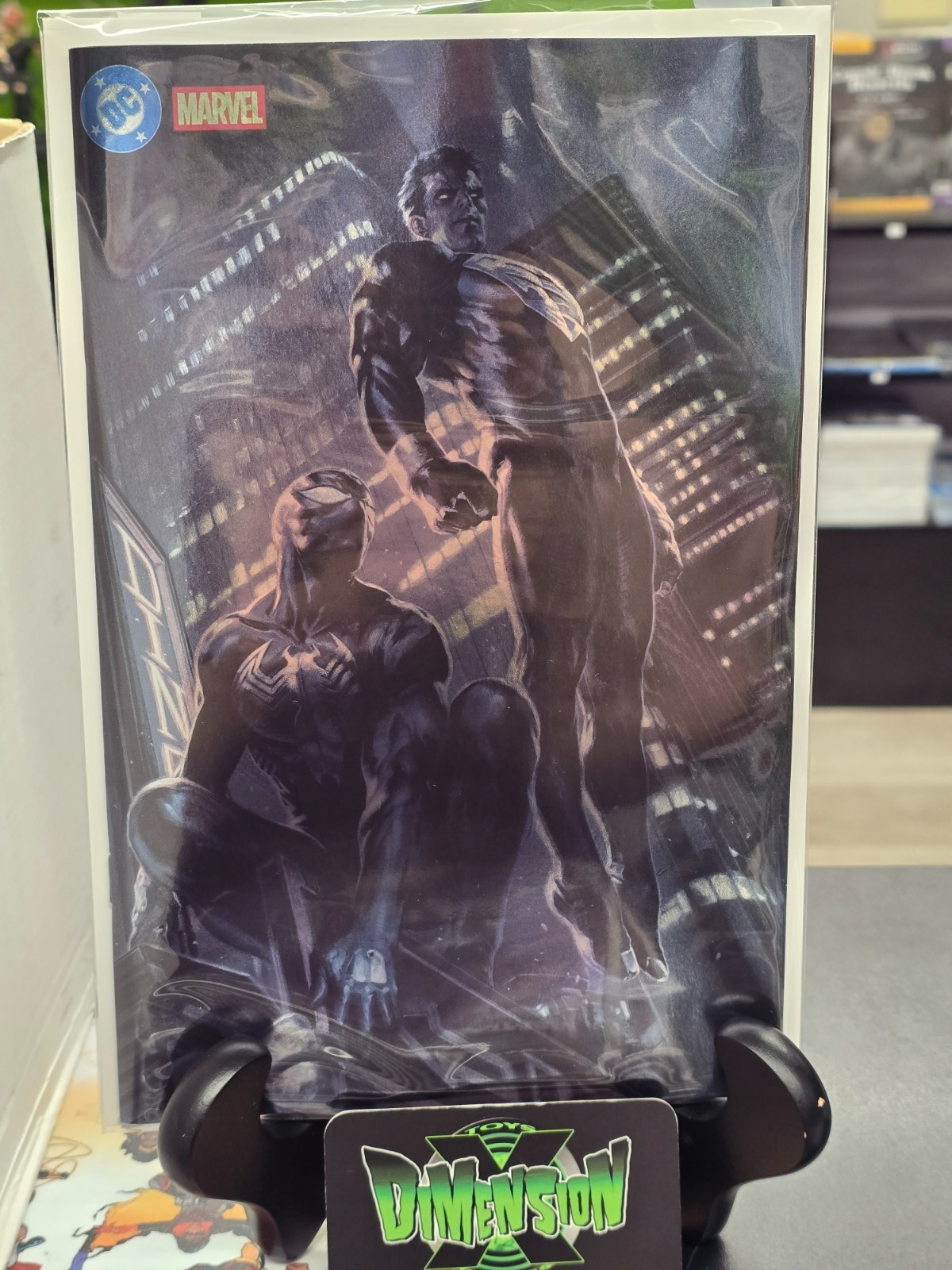 SUPERMAN SPIDER-MAN #1 2ND PRINT GABRIELE DELL'OTTO FOIL COVER NM 2026 DC MARVEL