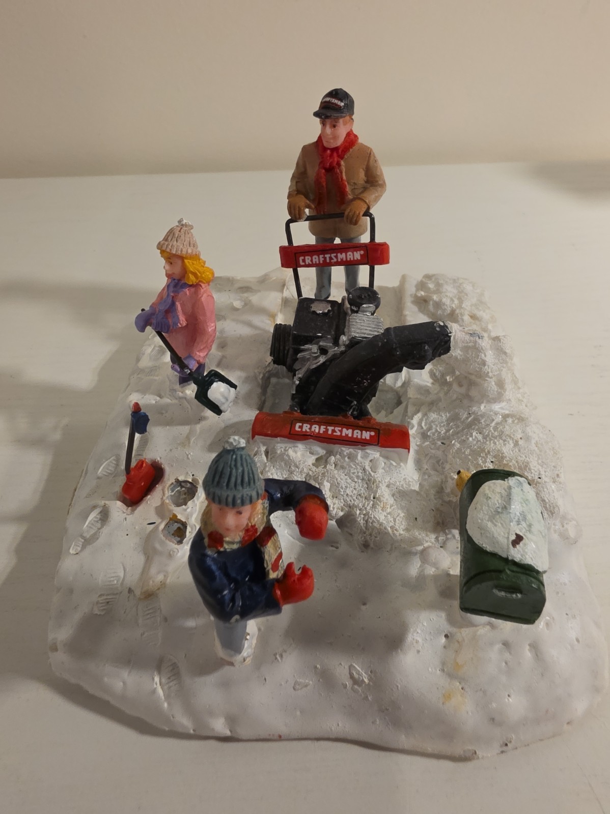 Lemax Village Craftsman Dad To The Rescue”Christmas Village Accessory  