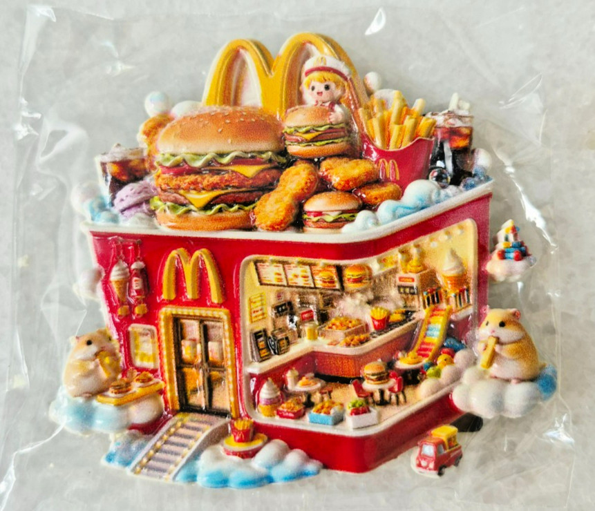 🧋Starbucks / 🍟McDonald's / 🍗KFC / 🥤Coca-Cola Inspired 3D Magnet (Choose One) 🧋Starbucks / 🍟McDonald's / 🍗KFC / 🥤Coca-Cola Inspired 3D Magnet (Choose One)