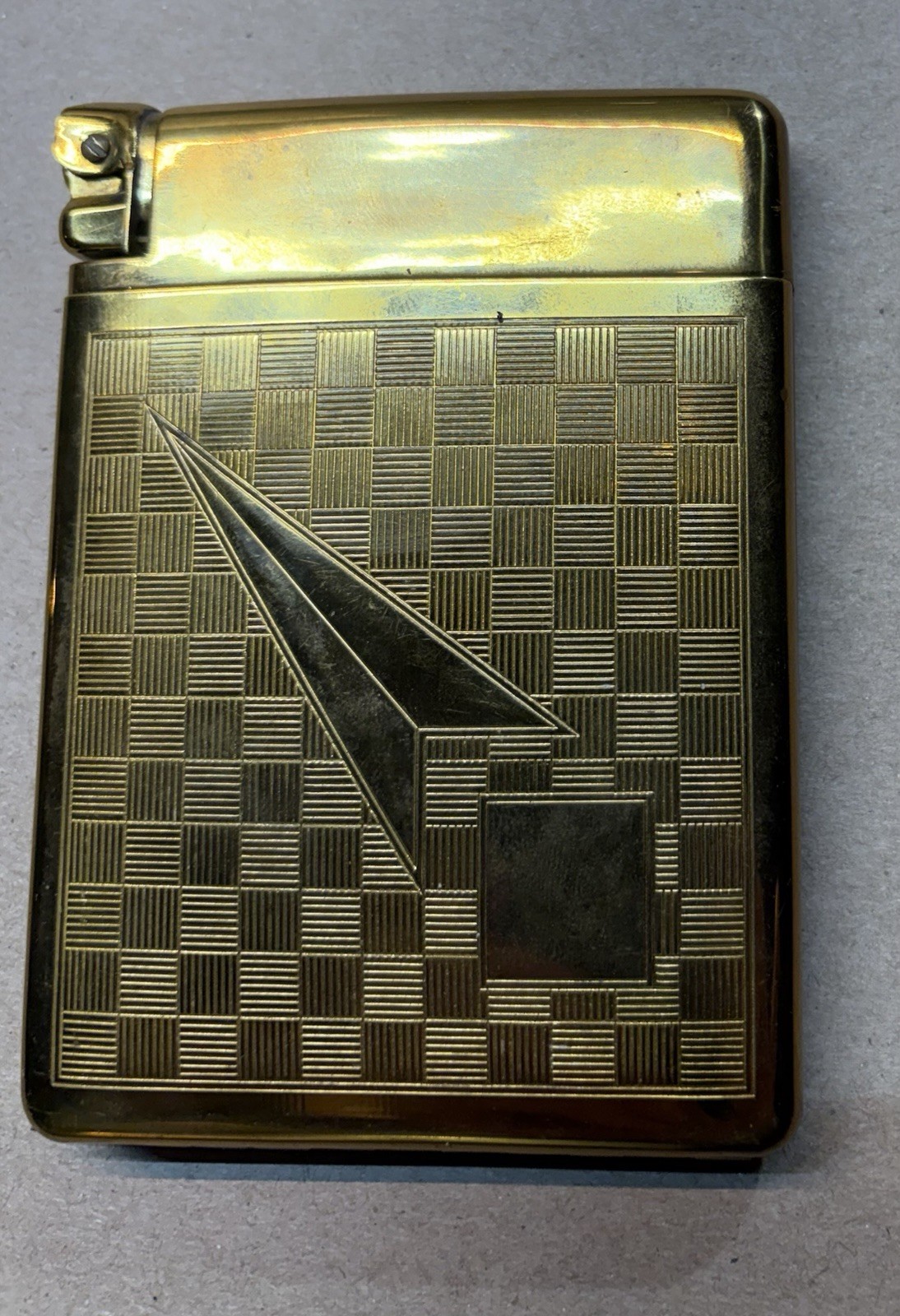 Vintage Royal Case Lite Combo Lighter and Cigarette Case 1940's Vintage Royal Case Lite Combo Lighter and Cigarette Case 1940's