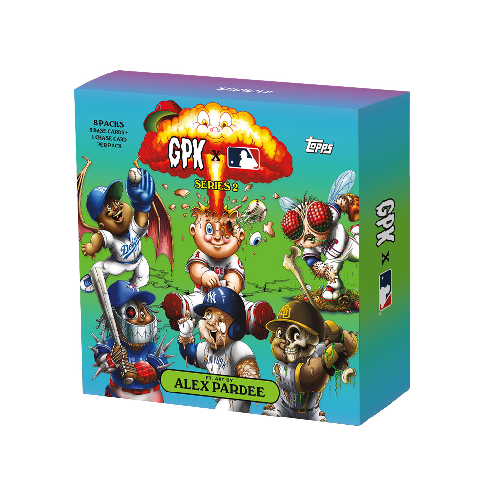 2022 Topps GPK x MLB Series 2 by Alex Pardee - 8 Pack Box -Presale-