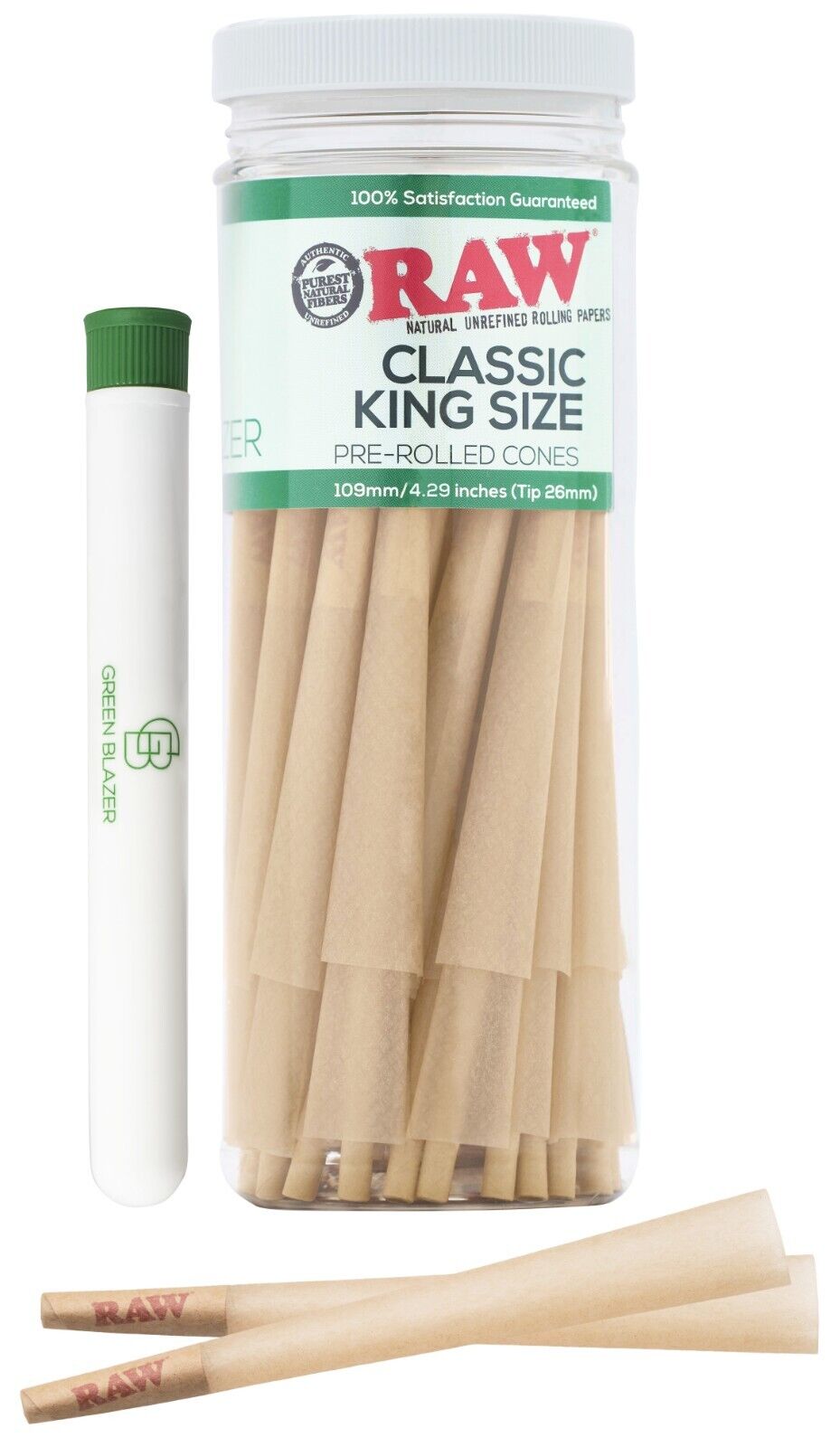 RAW Cones Classic King Size: 50 Pack