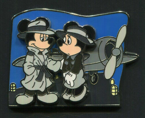 Disney Pins Mickey Mouse & Minnie Casablanca Great Movie Ride Movie Moments Pin Disney Pins Mickey Mouse & Minnie Casablanca Great Movie Ride Movie Moments Pin