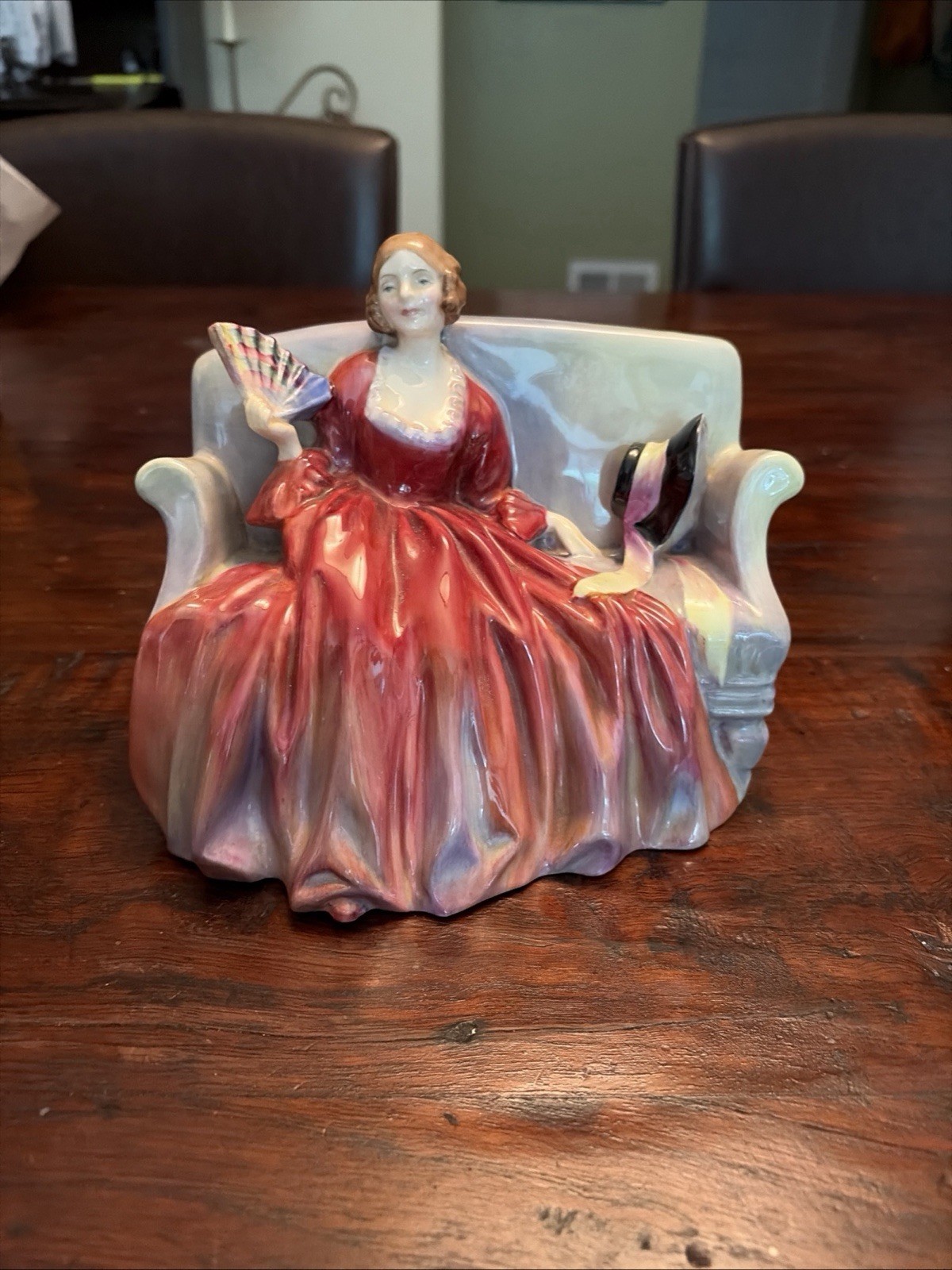 VTG Royal Doulton -Lady on Couch "Sweet & Twenty" Figurine - ENGLAND HN 1298