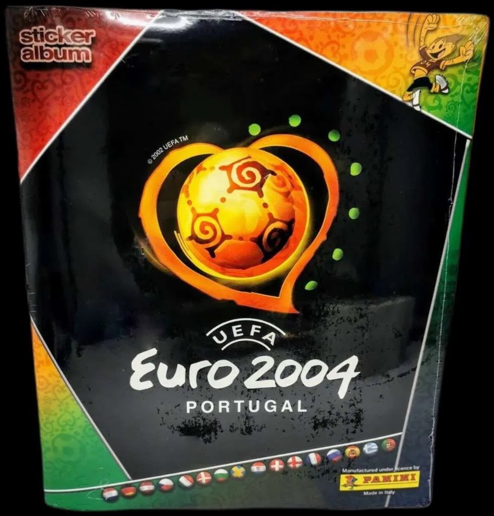 Panini Euro 2004 Portugal Factory Sealed Sticker Set Album Europa Em Ronaldo Panini Euro 2004 Portugal Factory Sealed Sticker Set Album Europa Em Ronaldo