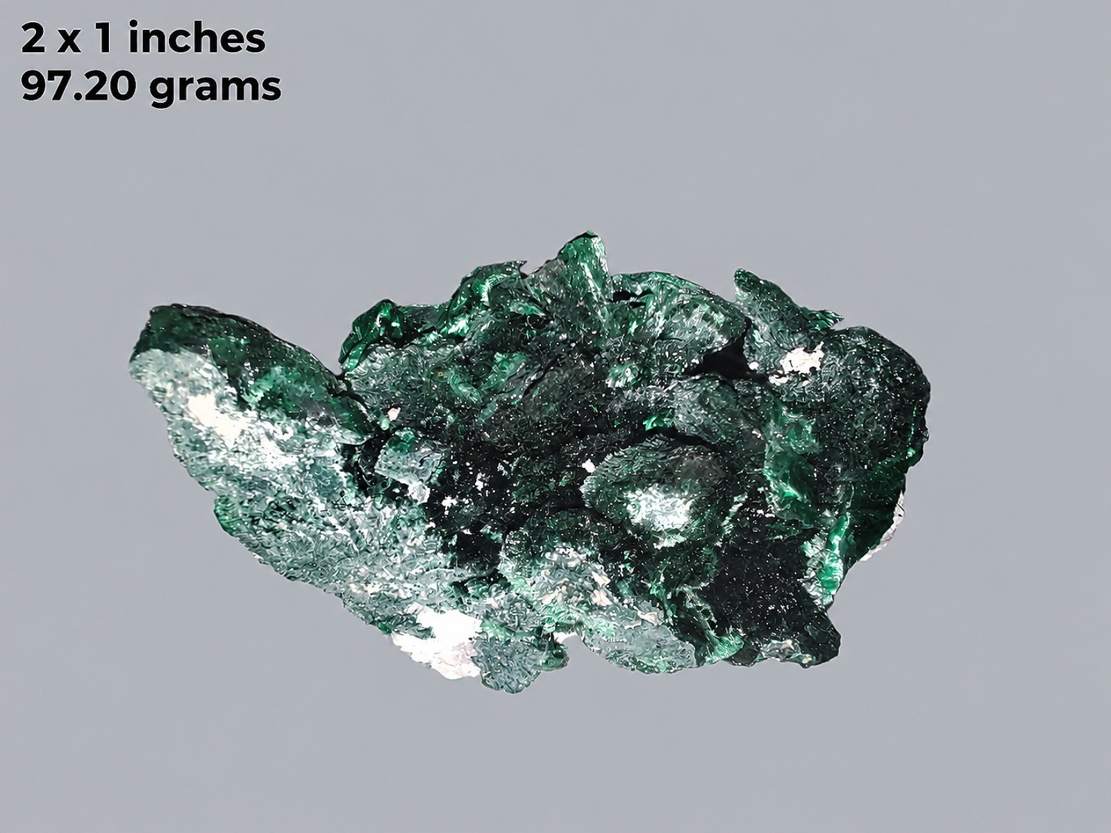 Malachite after Azurite Pseudomorph, Milpillas Mine, in Sonora, Mexico