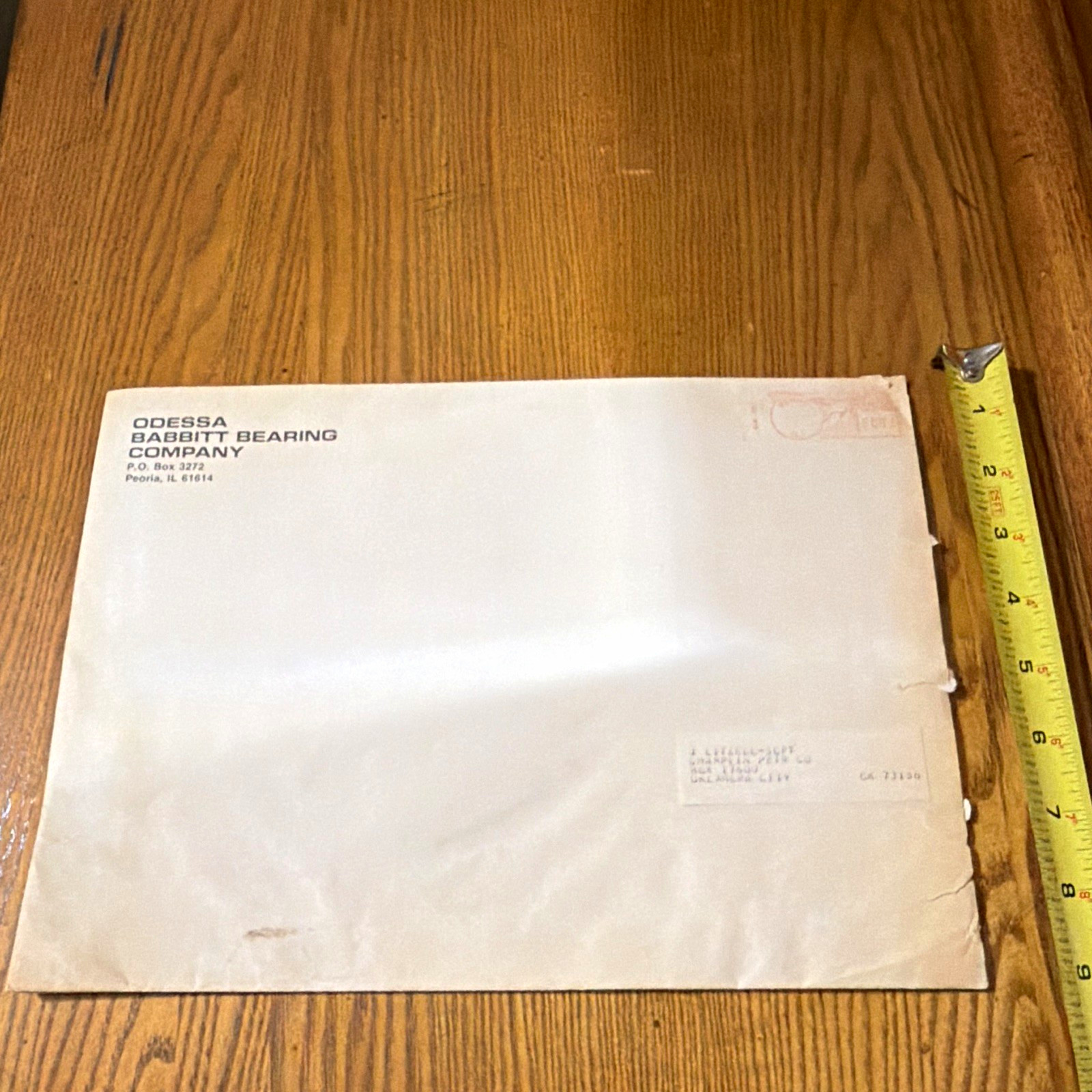 Vintage c1970s OBBCO Odessa Babbitt Bearing Co Sales Packet Oil Gas Industrial Vintage c1970s OBBCO Odessa Babbitt Bearing Co Sales Packet Oil Gas Industrial