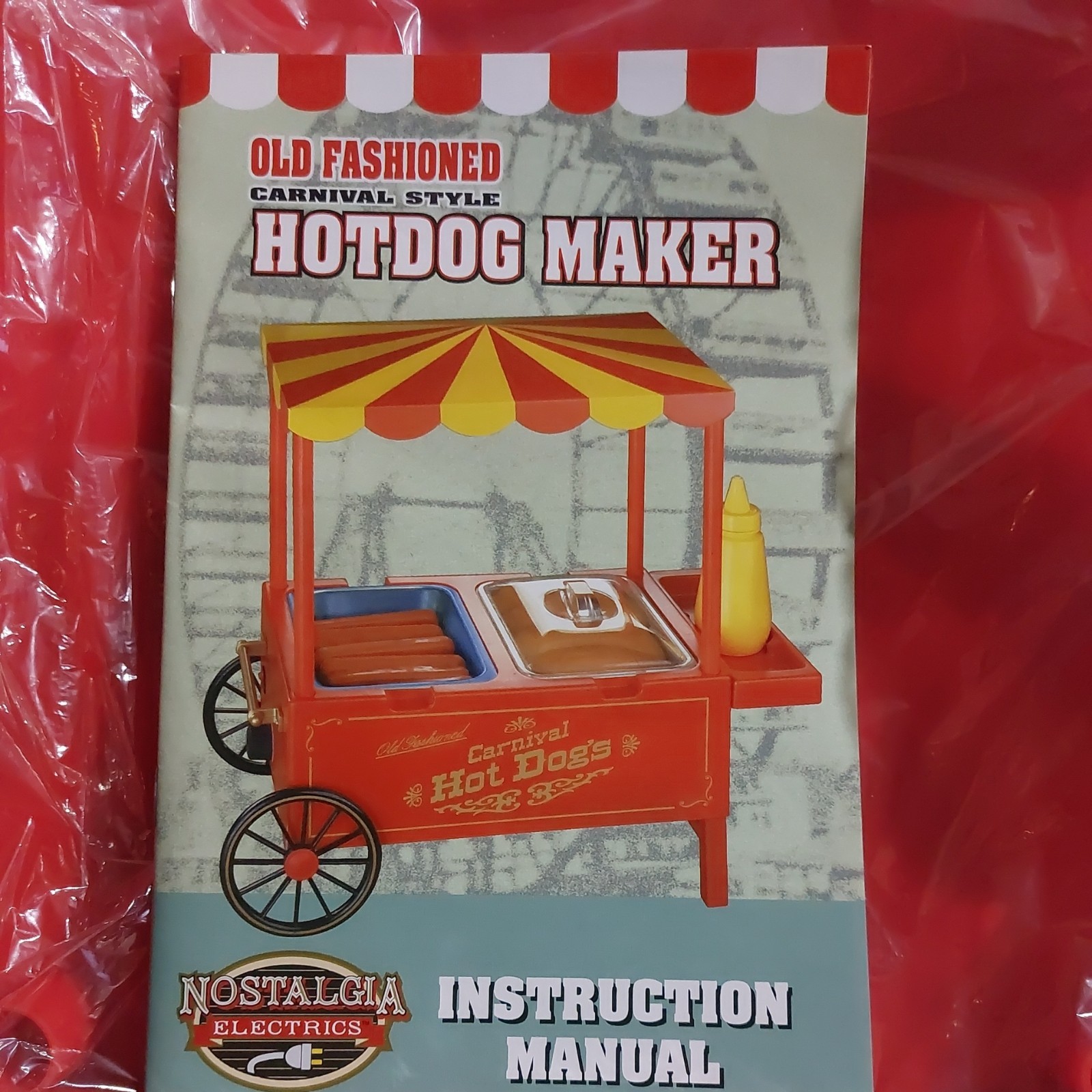 Old Fashioned Carnival Style Hotdog Maker Nostalgia Electrics Brand New OB Old Fashioned Carnival Style Hotdog Maker Nostalgia Electrics Brand New OB