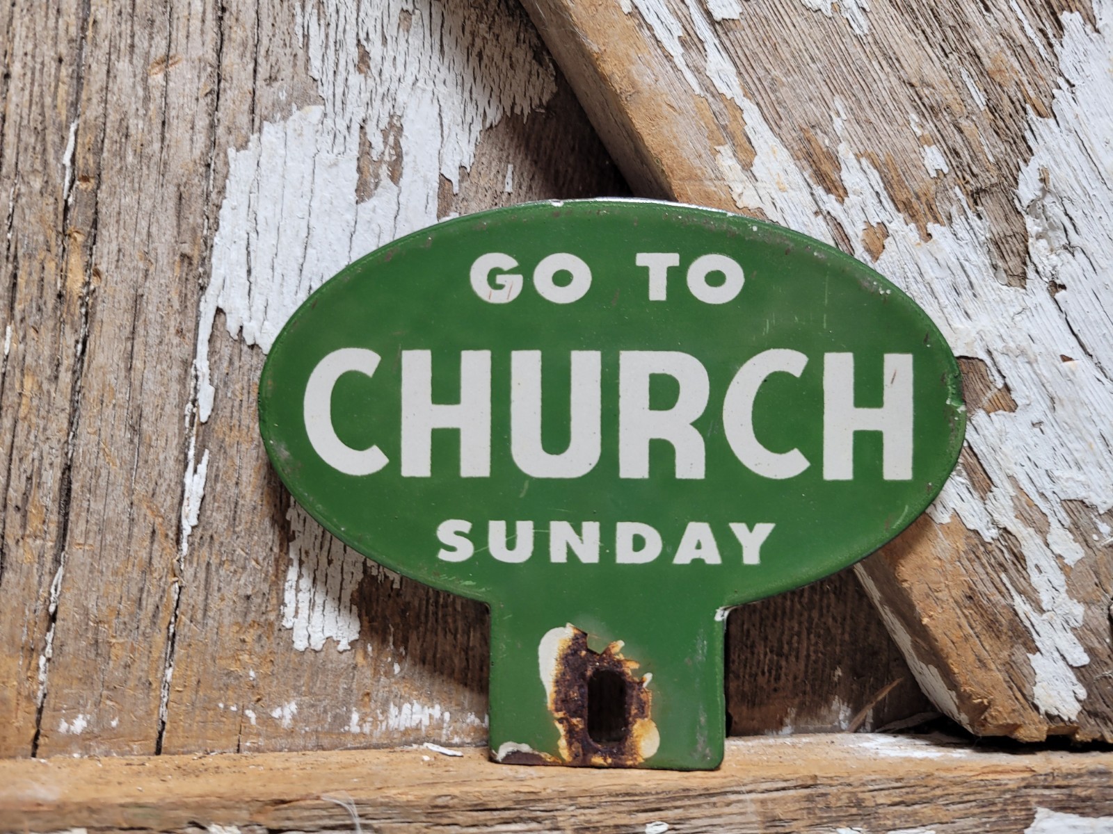 VINTAGE RELIGIOUS PORCELAIN SIGN OLD CHURCH TAG TOPPER BIBLE GOD JESUS LORD PRAY VINTAGE RELIGIOUS PORCELAIN SIGN OLD CHURCH TAG TOPPER BIBLE GOD JESUS LORD PRAY