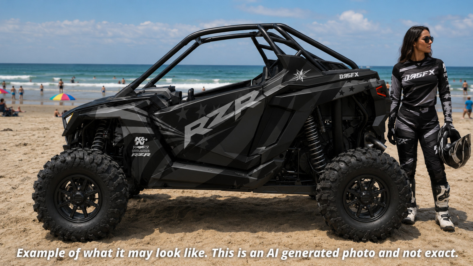 2022-2024 Polaris RZR Pro R OAGFX Graphics Kit D69-1 Stealth Flag USA 2022-2024 Polaris RZR Pro R OAGFX Graphics Kit D69-1 Stealth Flag USA