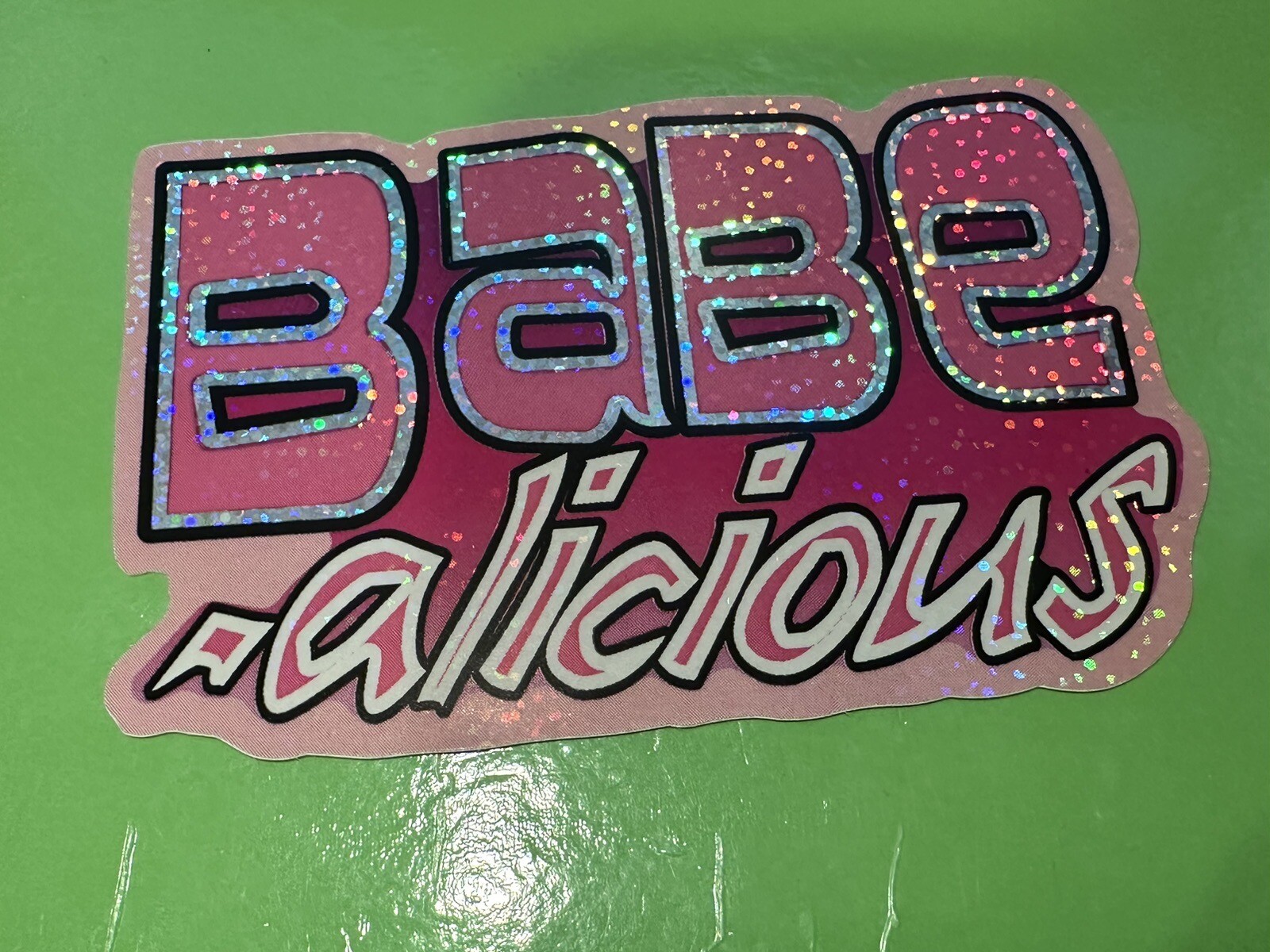2002 Allstars Holofoil Vending Stickers # 1 of # 15- Babe alicious