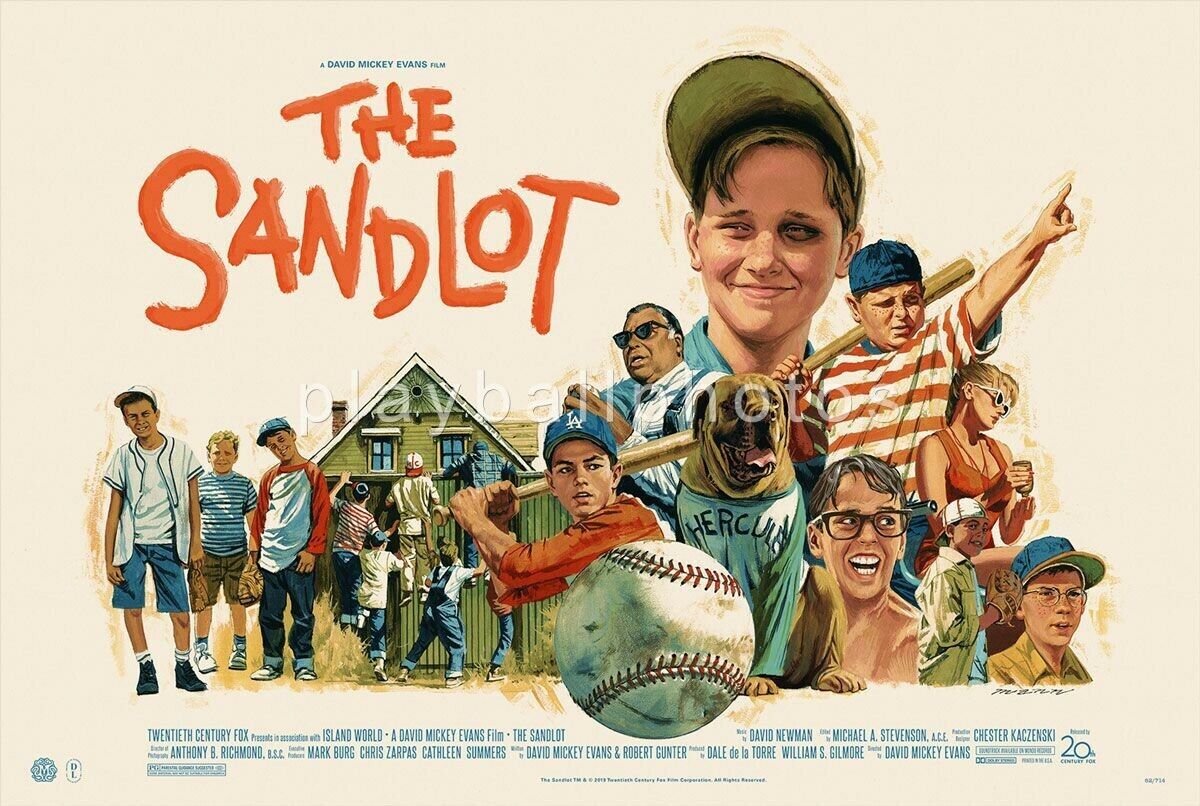 The Sandlot Movie Poster 8x10 Print-FREE SHIPPING