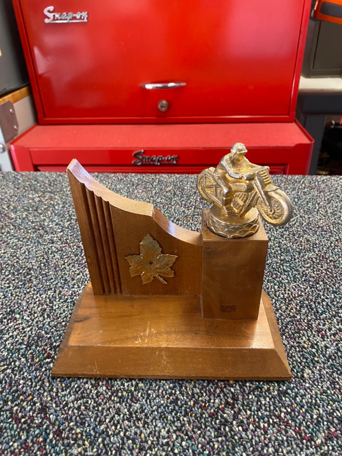 Vintage 1955 MOTORCYCLE TROPHY California Indian Harley Triumph BSA Honda Vintage 1955 MOTORCYCLE TROPHY California Indian Harley Triumph BSA Honda