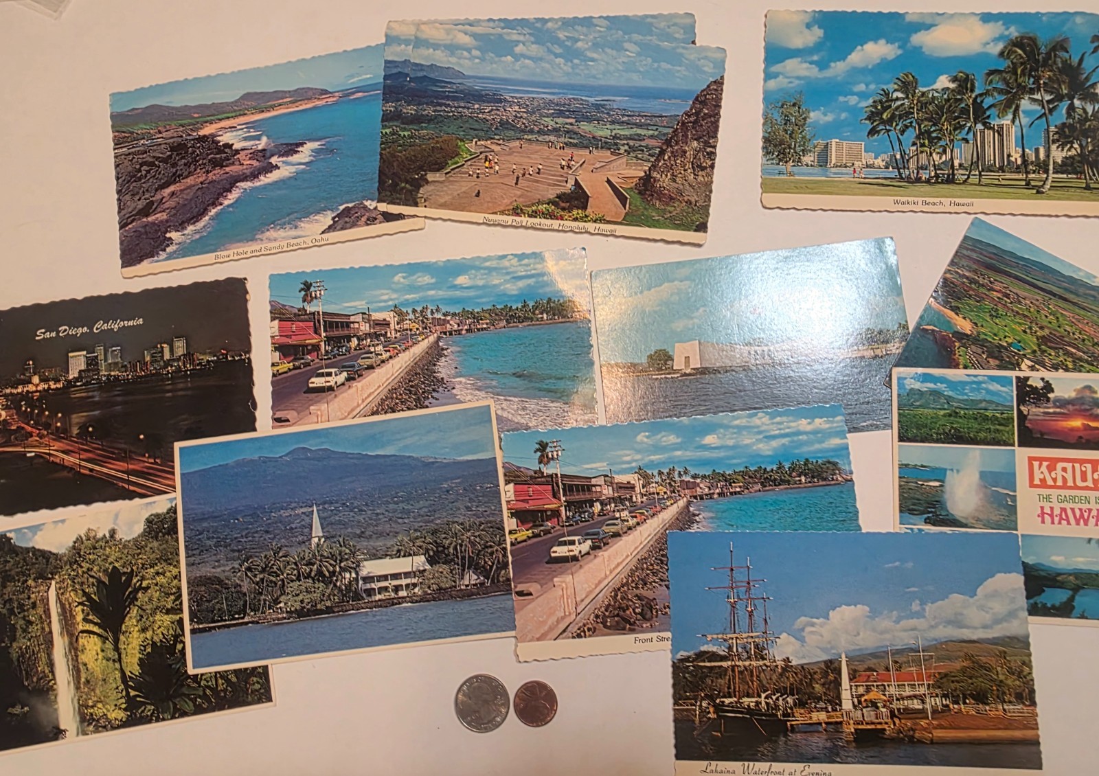 Lot of 12 Vintage Hawaii Postcards Unused Unposted Honolulu Oahu Kauai Maui Lot of 12 Vintage Hawaii Postcards Unused Unposted Honolulu Oahu Kauai Maui