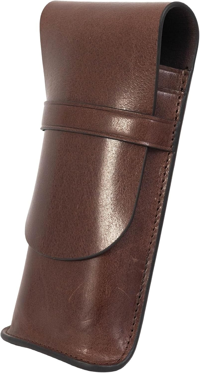 [Lurverri] Genuine Leather Pen Case Antique Brown